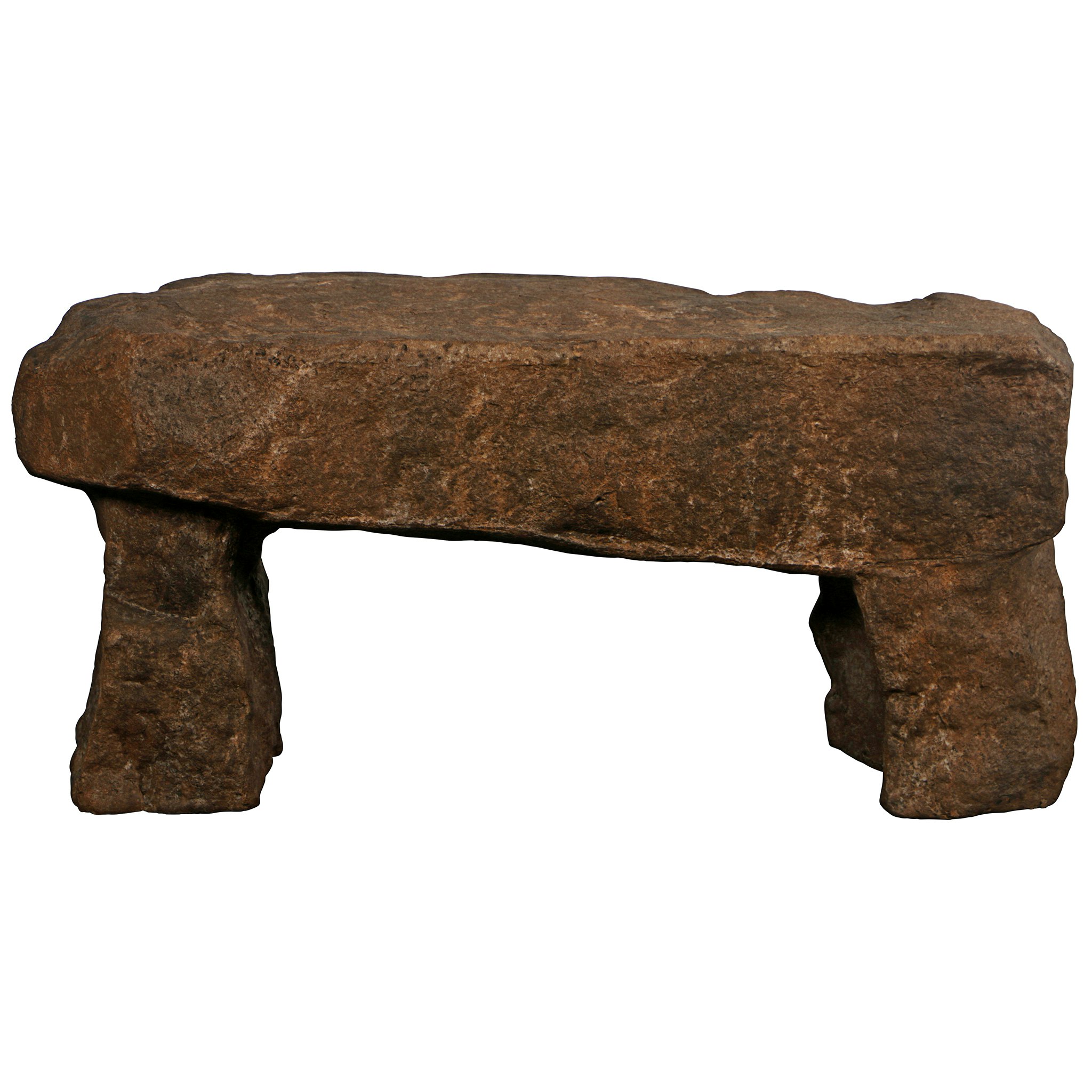 Toscano - Stonehenge Sculptural Garden Bench in Fiberglass