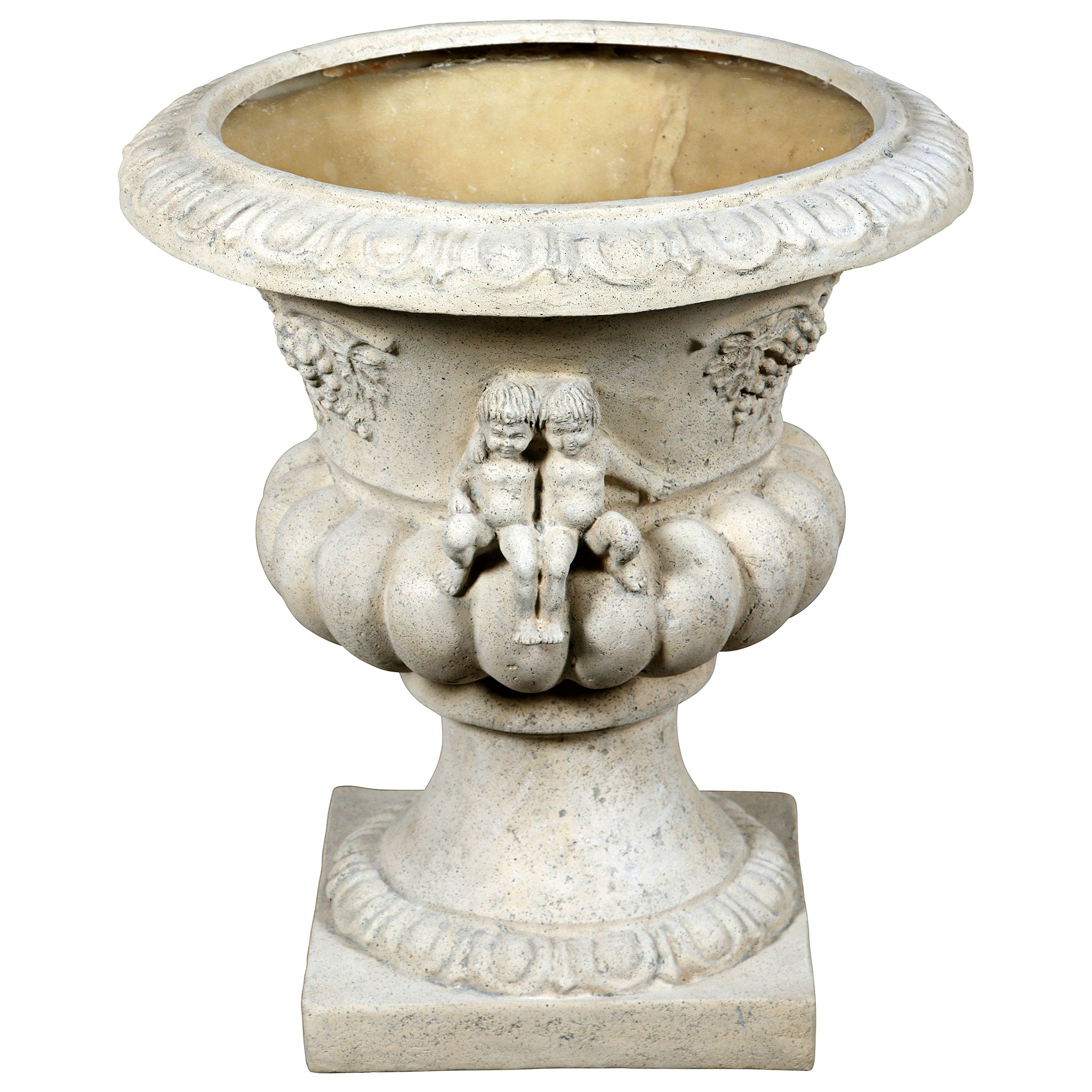 Toscano - Grape Harvest Cherub Architectural Garden Urn