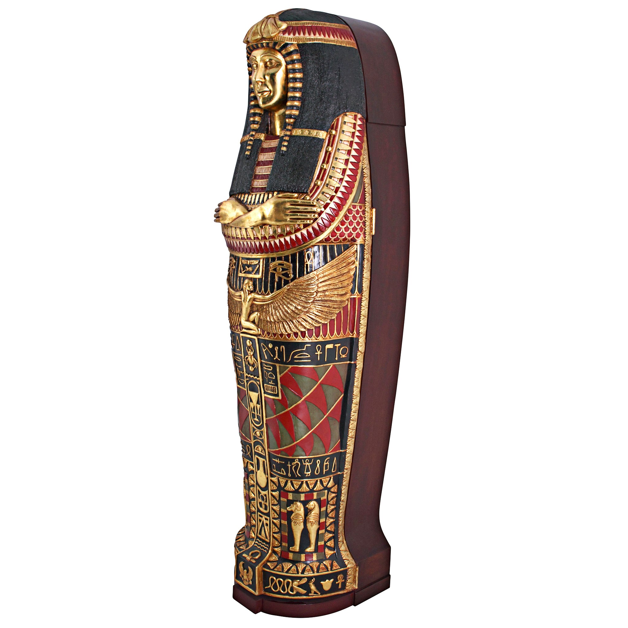 Toscano - Queen Ankhesenamun Life-Size Sarcophagus Cabinet