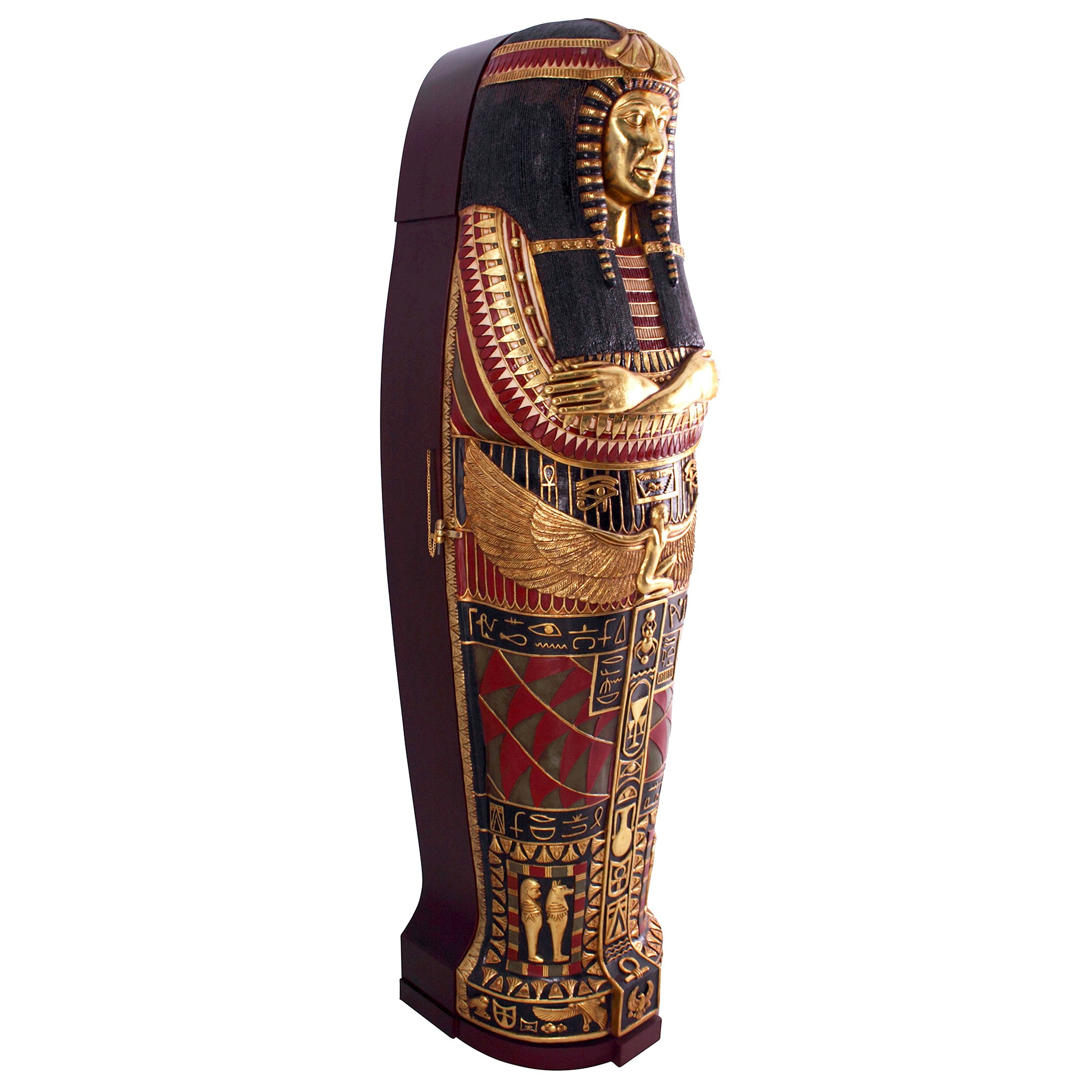 Toscano - Queen Ankhesenamun Life-Size Sarcophagus Cabinet