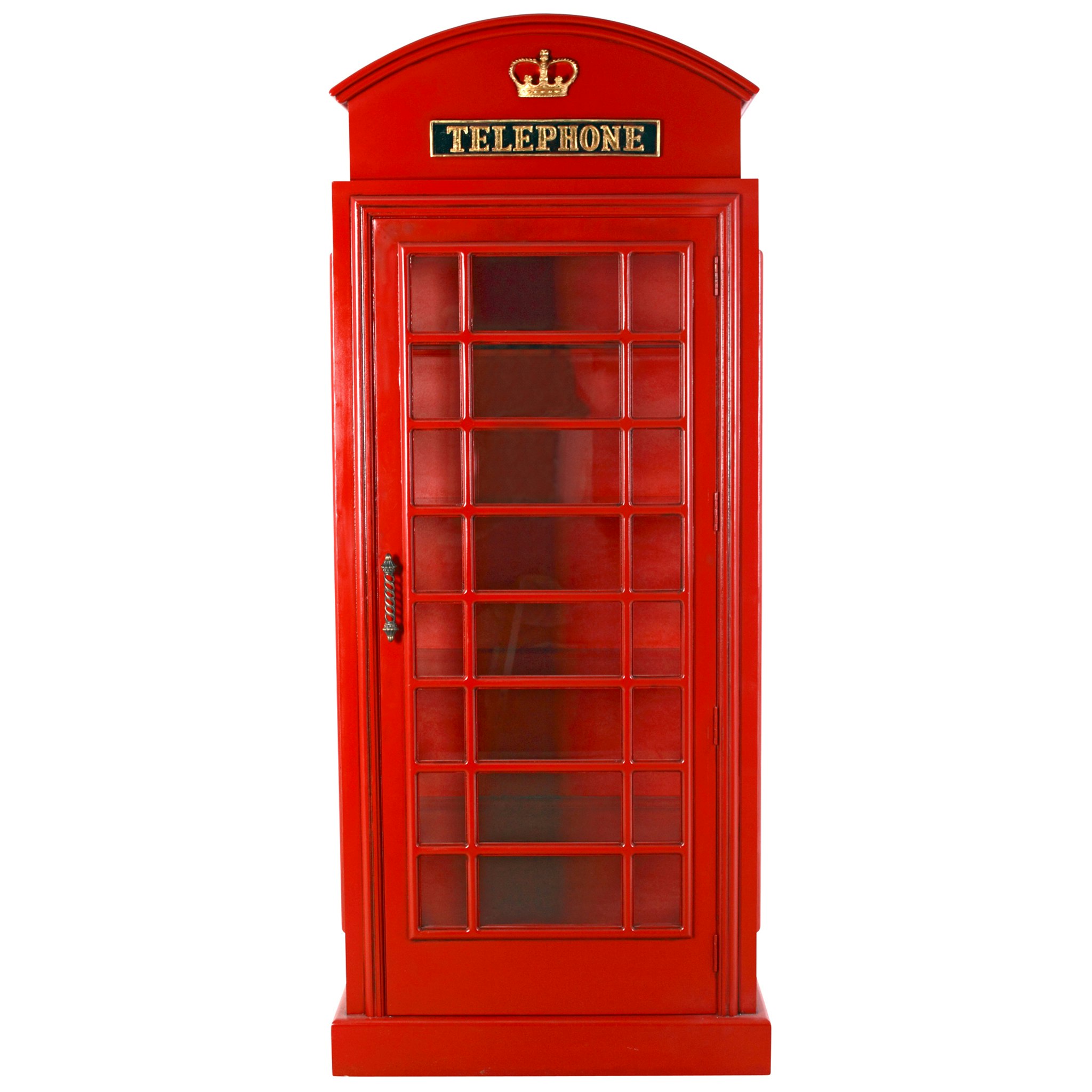 Toscano - British Telephone Booth Display Cabinet