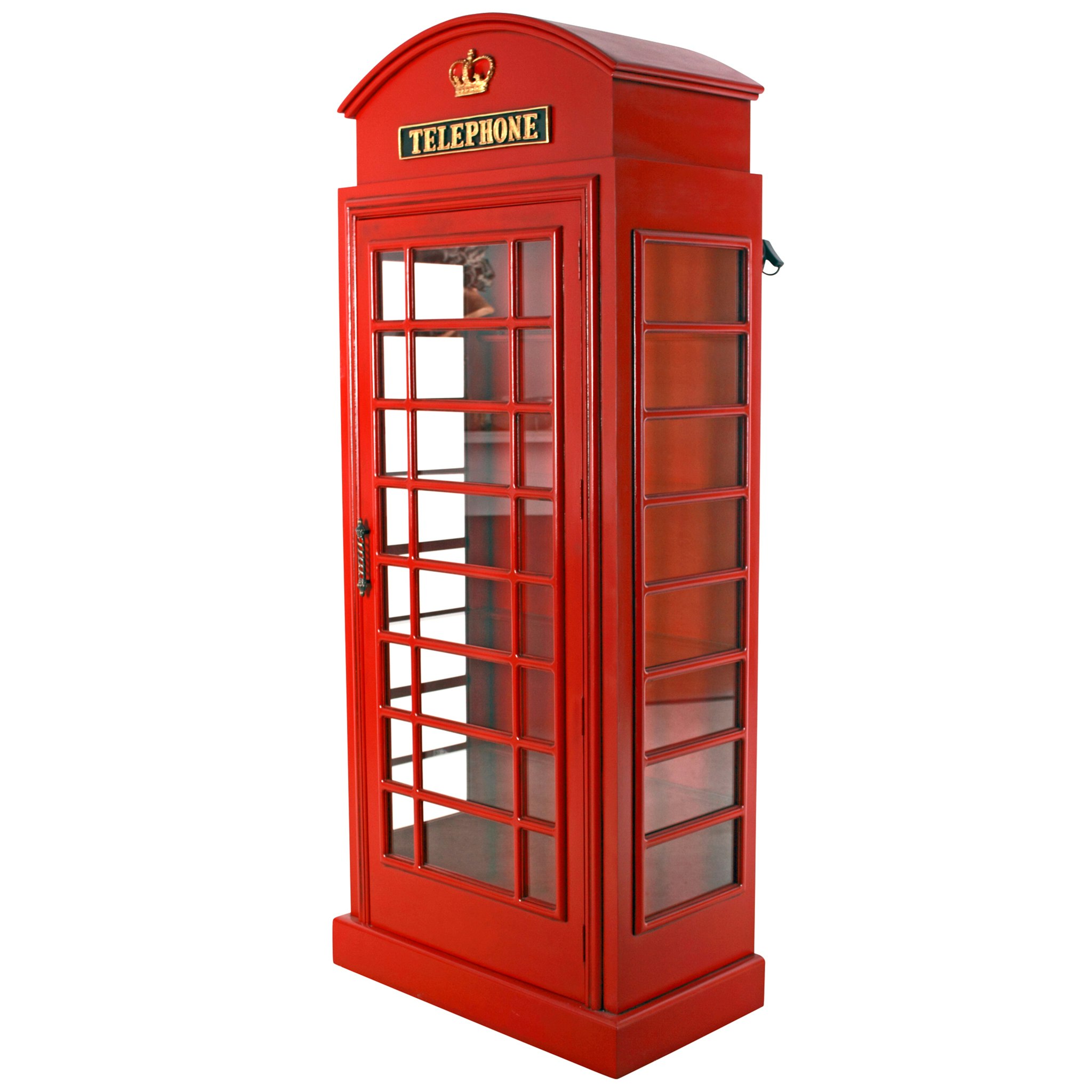 Toscano - British Telephone Booth Display Cabinet