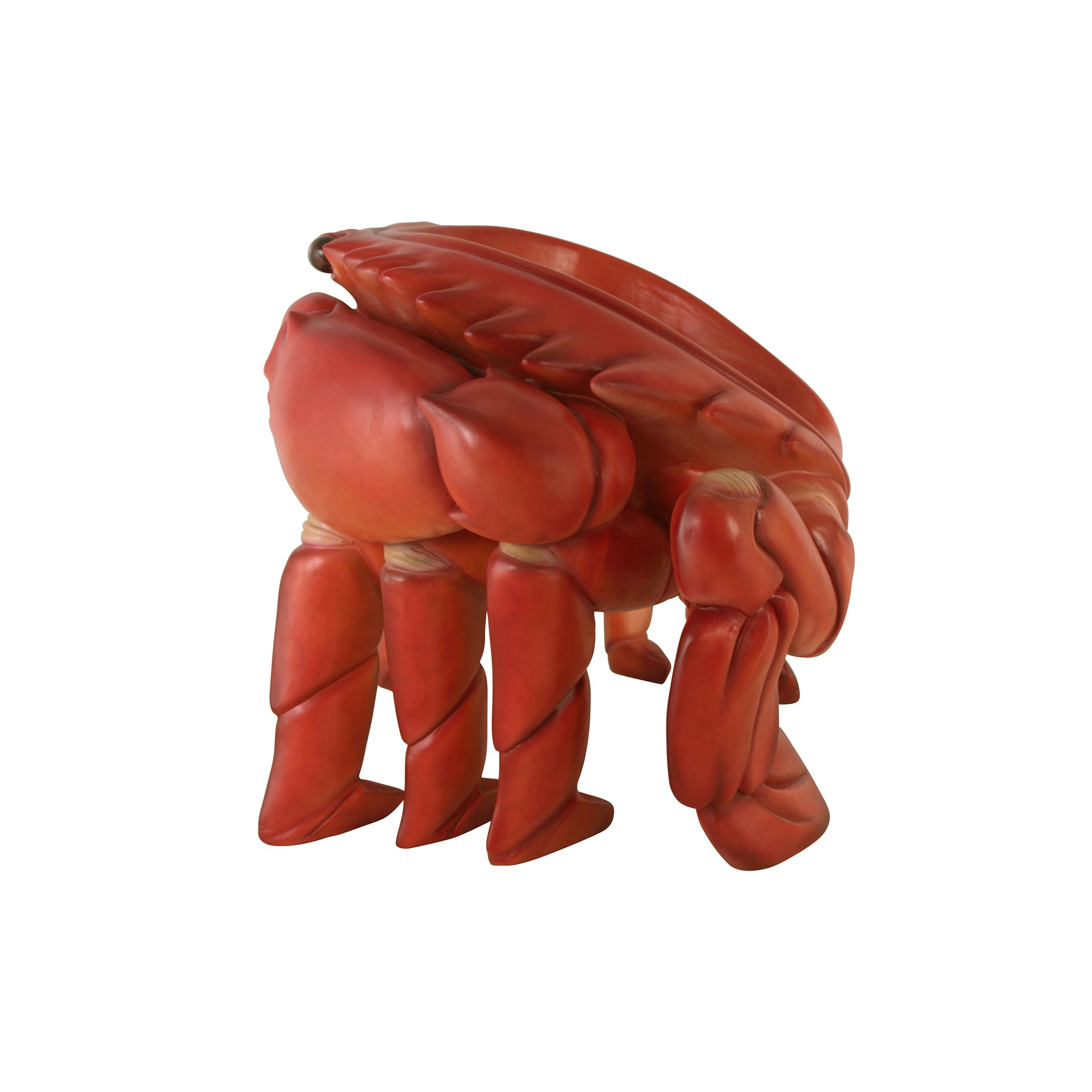 Toscano™ Red King Crab Sculptural Chair - Red, Fiberglass