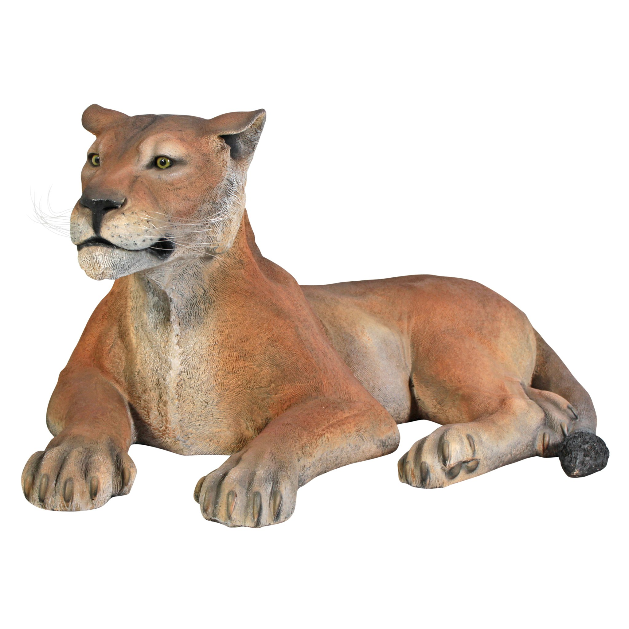 Toscano - Lioness Lying Down Life-Size Garden Statue