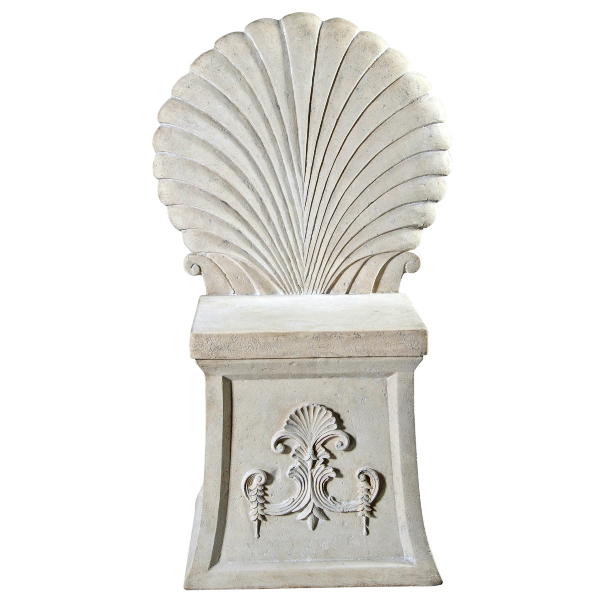 Toscano - Villa Tivoli Spa Stool in Ancient Ivory