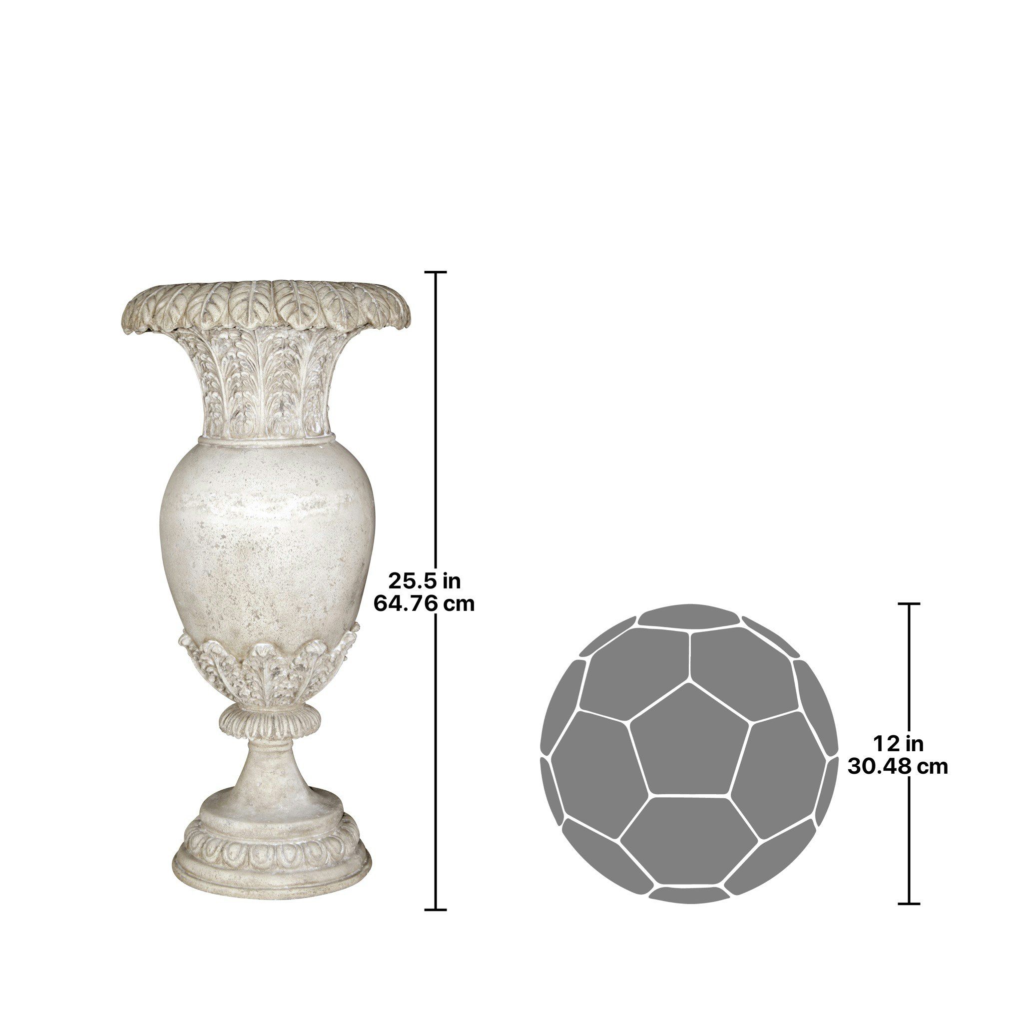 Toscano - Versailles Floral Oviform Urn