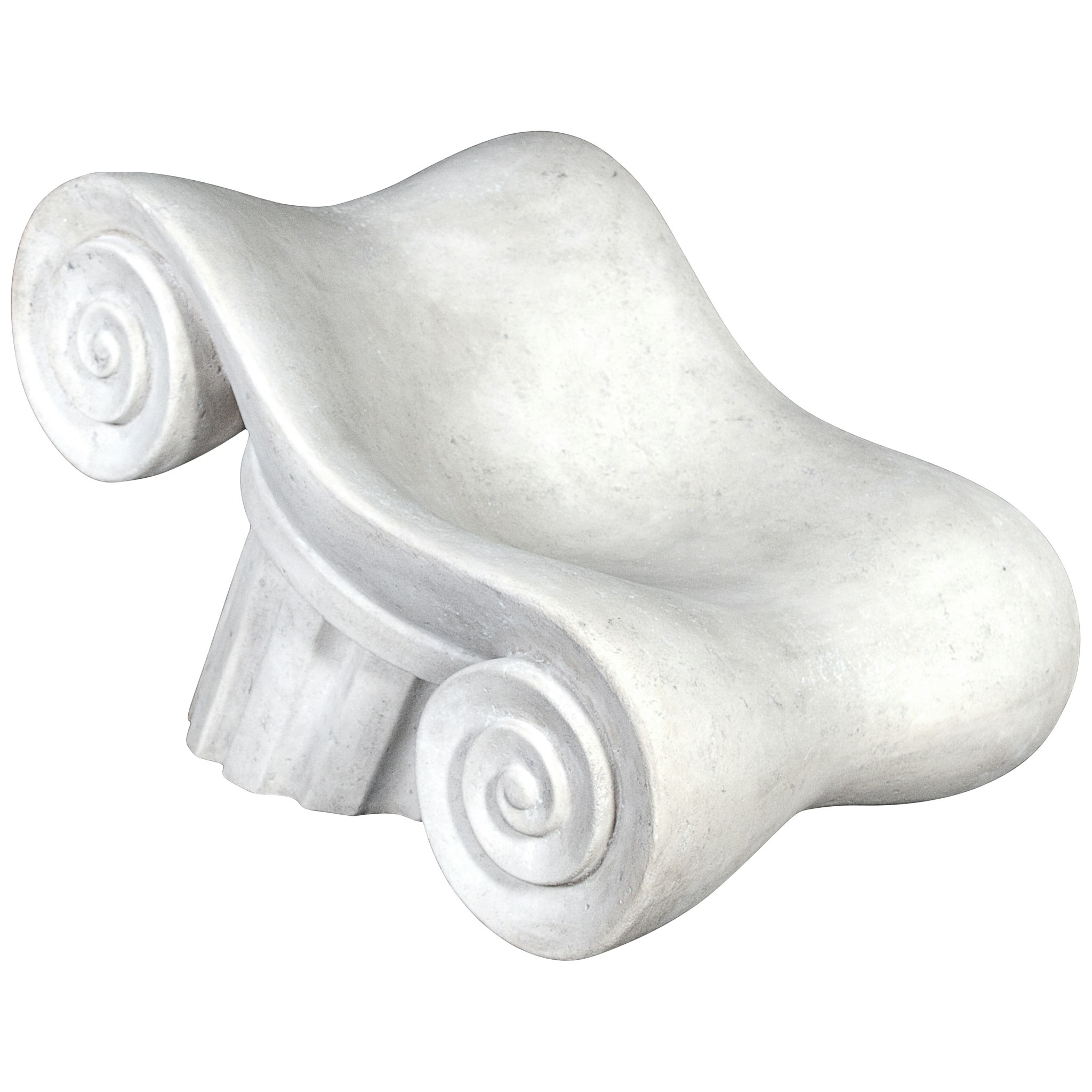 Toscano - Hadrian Villa Roman Spa Master Chair in Antique Stone, Fiberglass