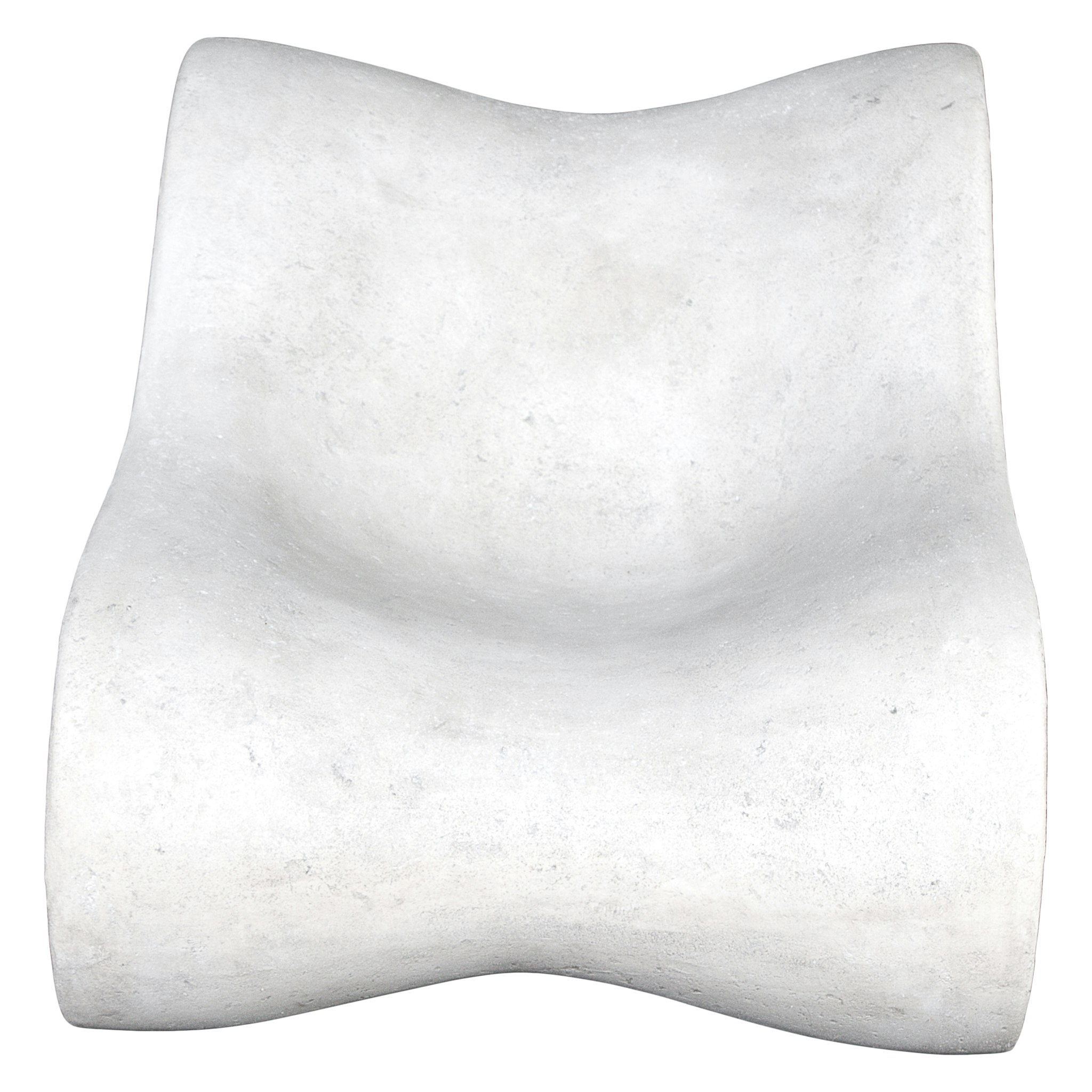 Toscano - Hadrian Villa Roman Spa Master Chair in Antique Stone, Fiberglass