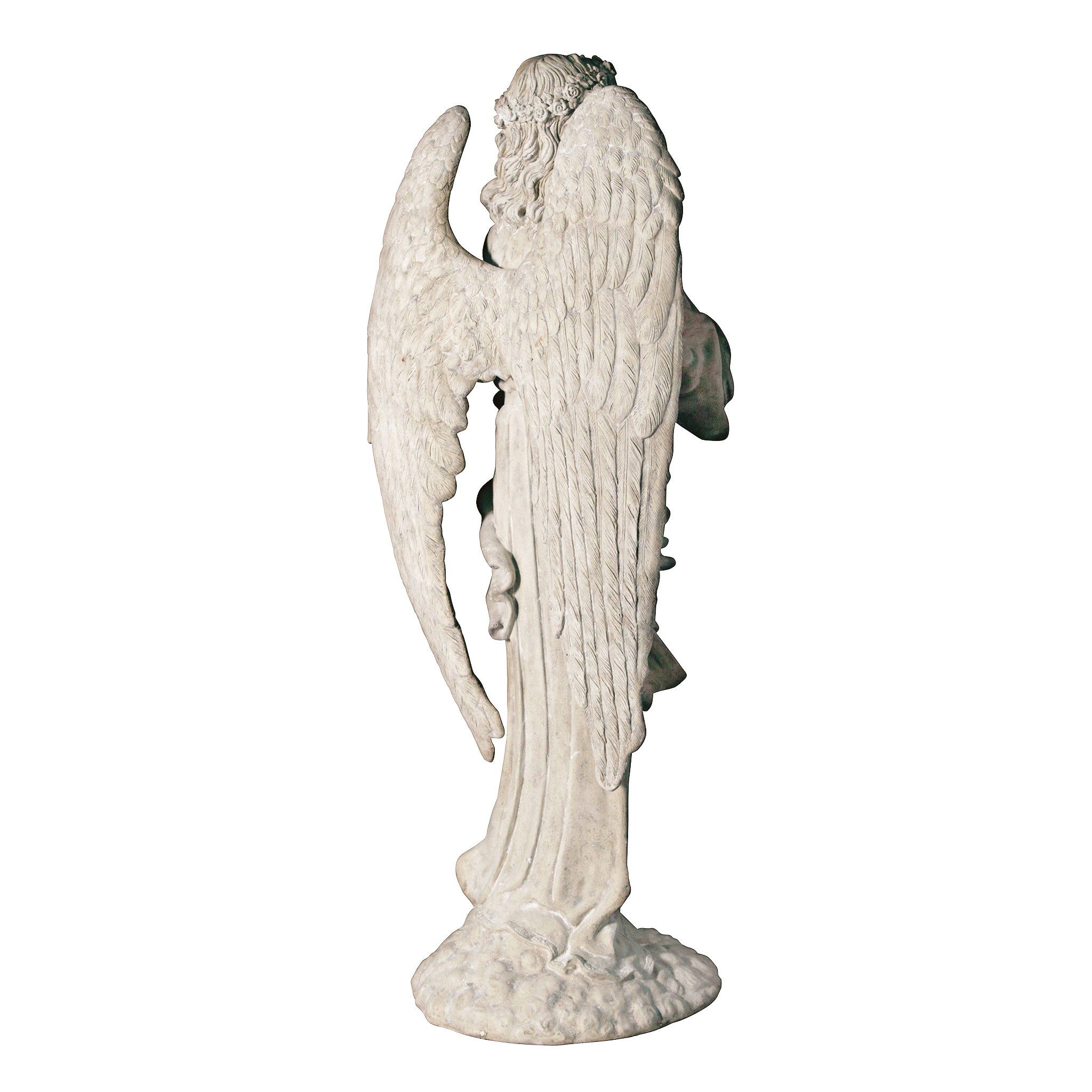 Toscano - Grand Basilica Praying Angel Garden Statue