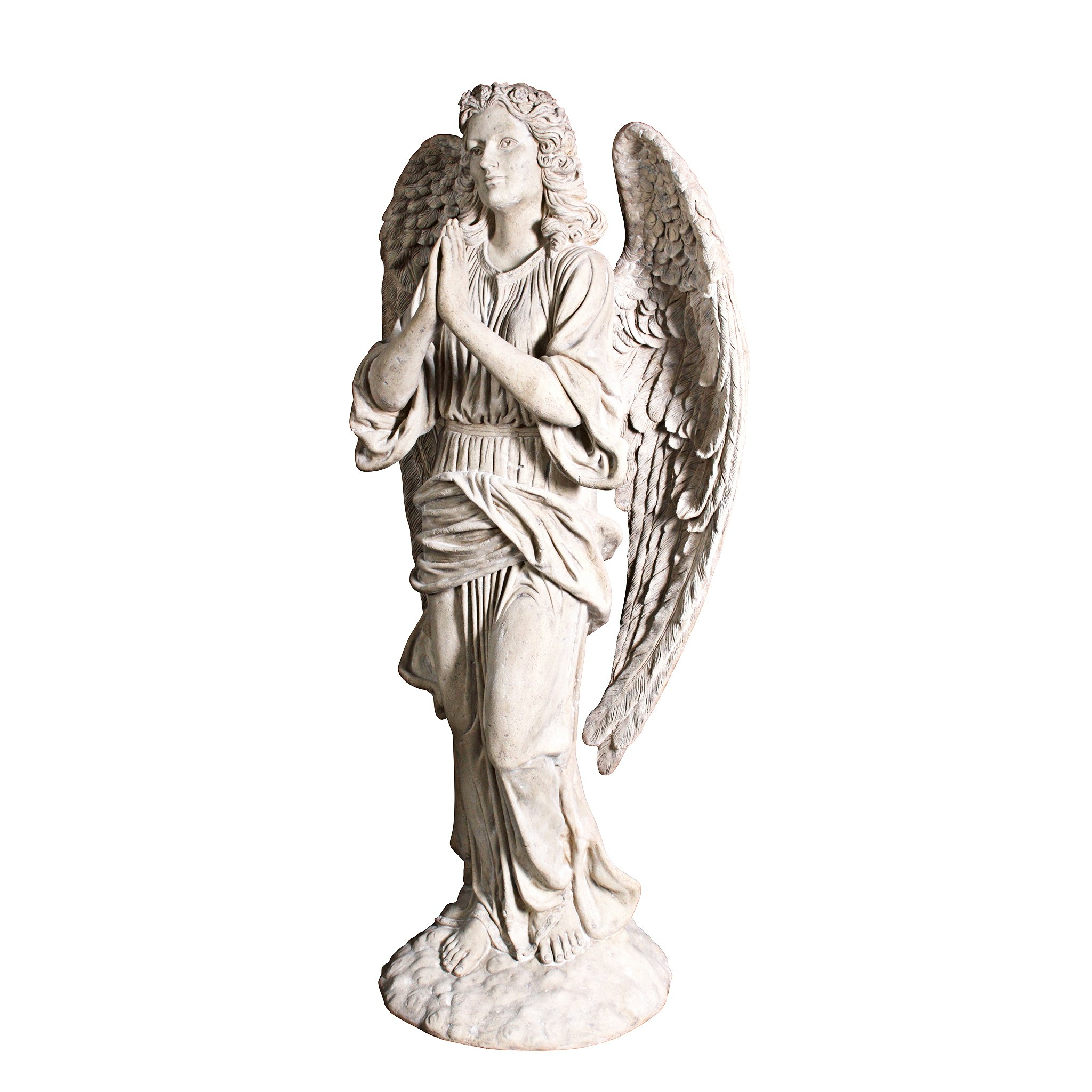 Toscano - Grand Basilica Praying Angel Garden Statue