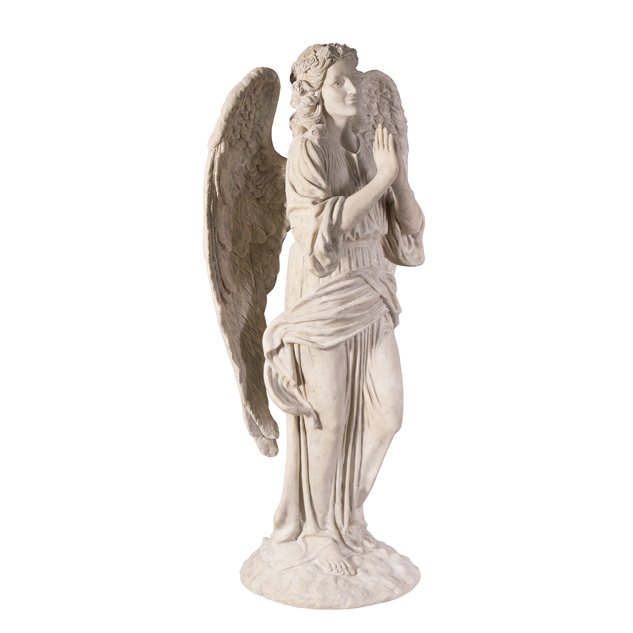 Toscano - Grand Basilica Praying Angel Garden Statue