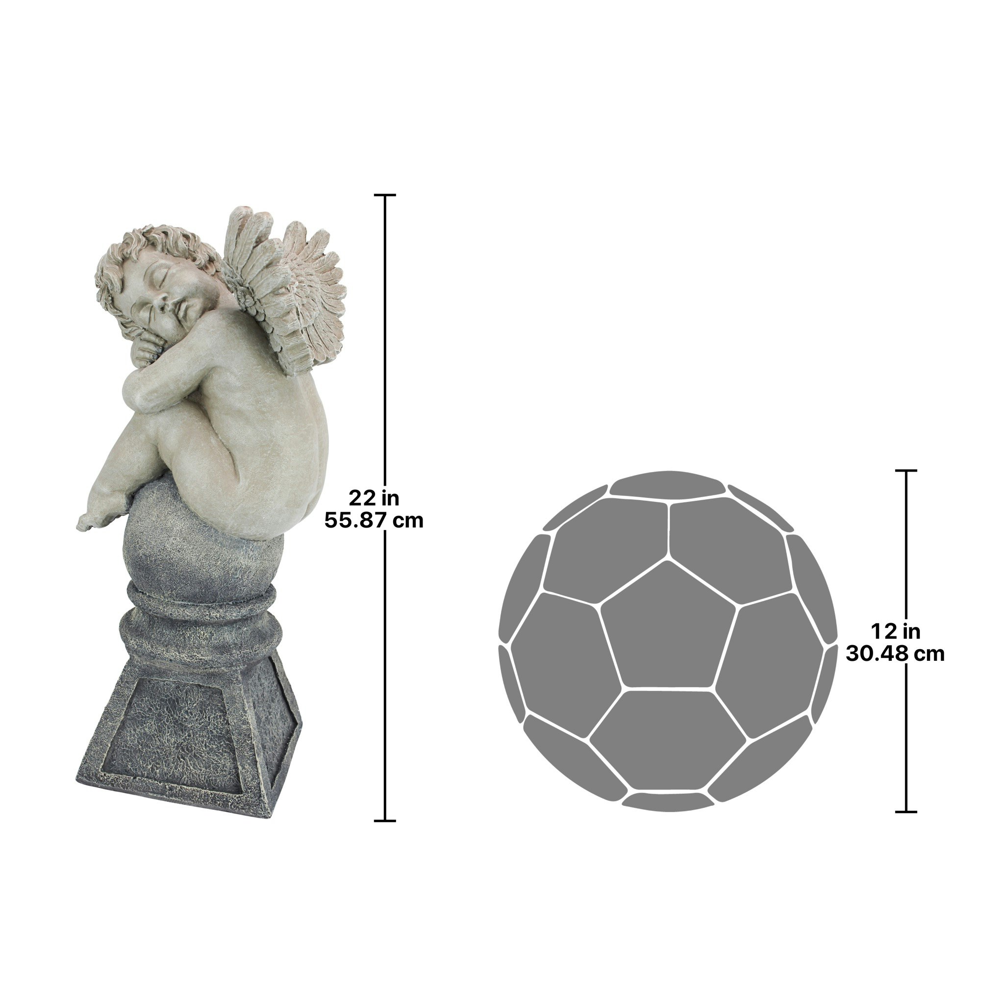 Toscano - Balancing a Dream Cherub Garden Statue