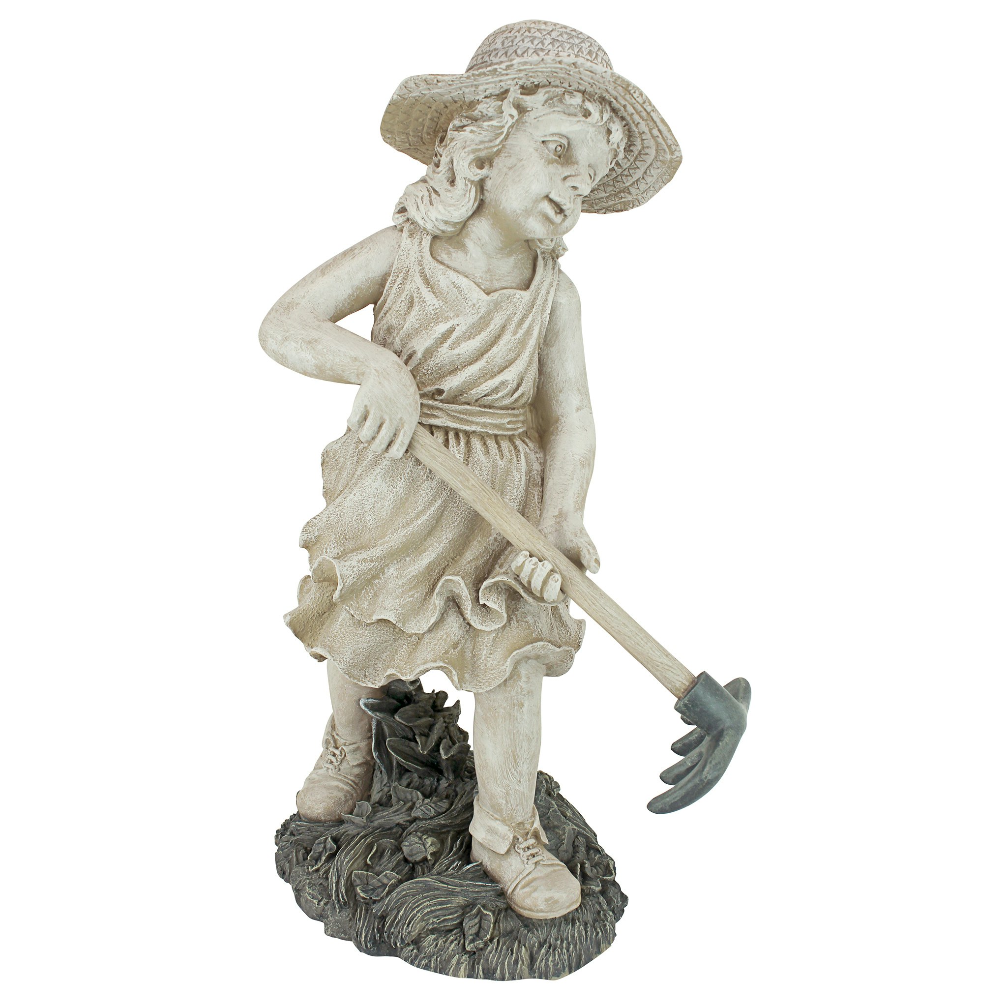 Toscano - Young Gardener Girl Rebecca Statue