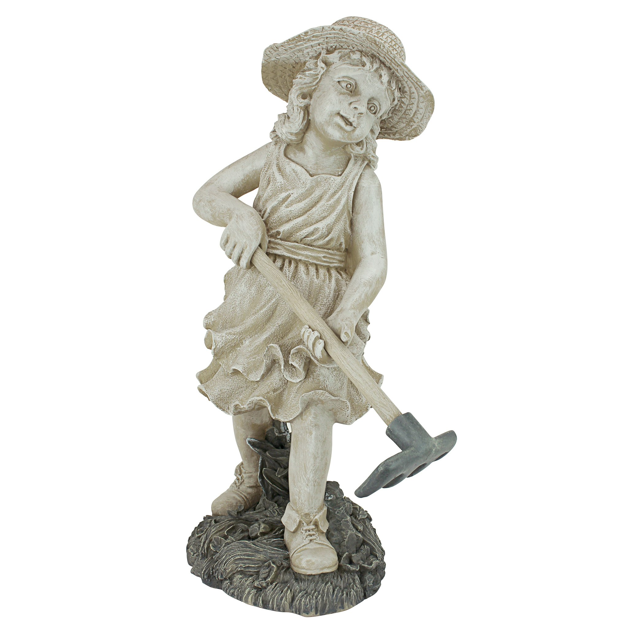 Toscano Young Gardener Girl Rebecca Statue - Large