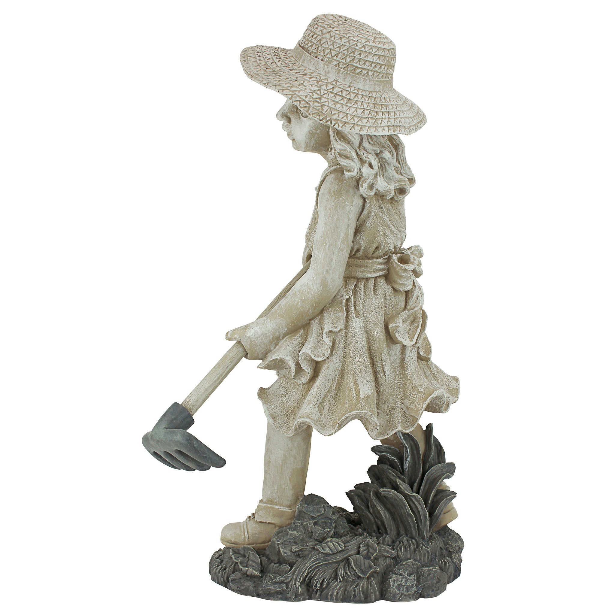 Toscano Young Gardener Girl Rebecca Statue - Large