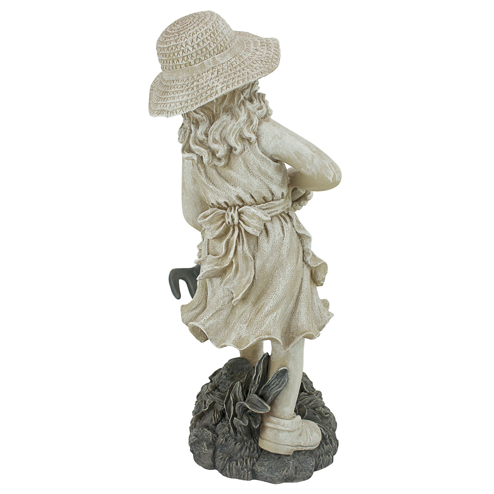 Toscano Young Gardener Girl Rebecca Statue - Large