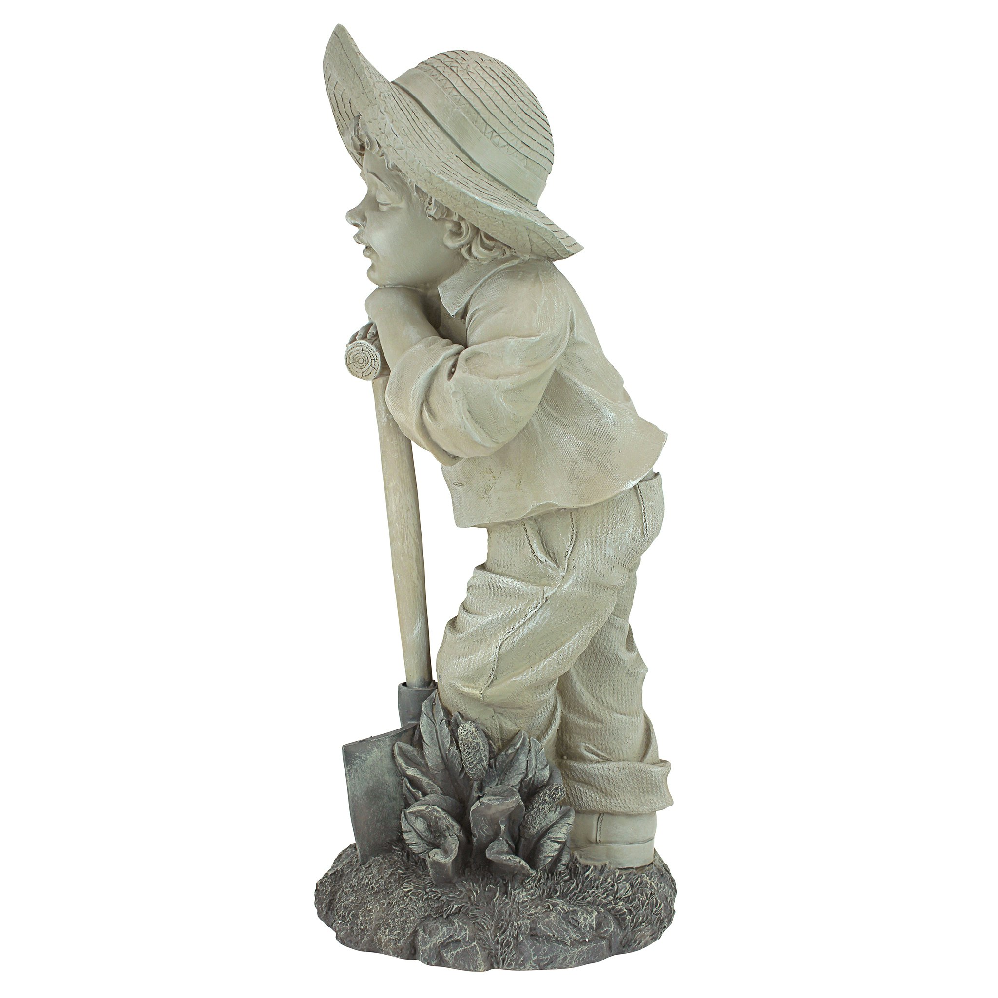 Toscano Young Gardener Boy Samuel Statue - Large