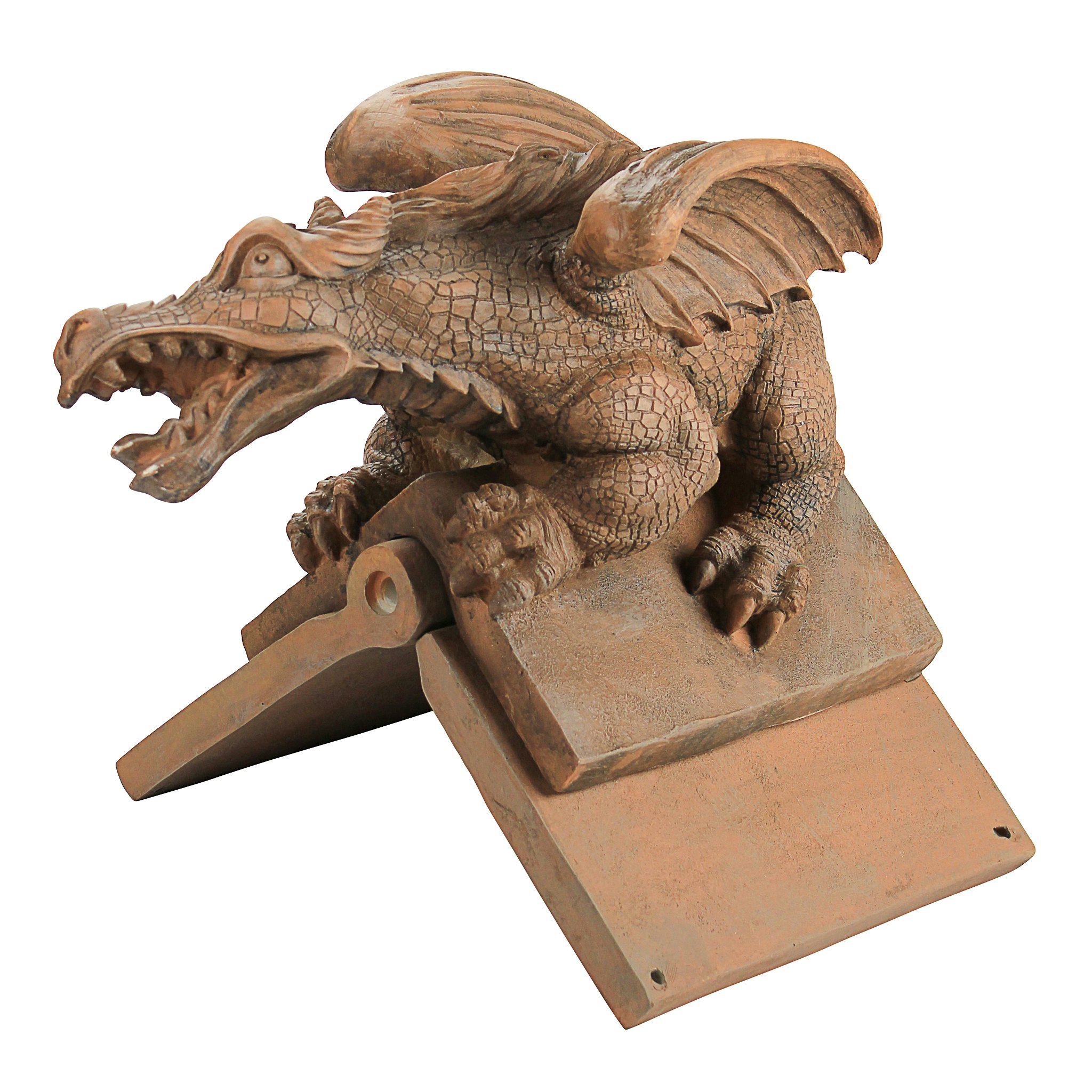 Toscano - Apex the Winged Dragon Sculptural Roof Cresting