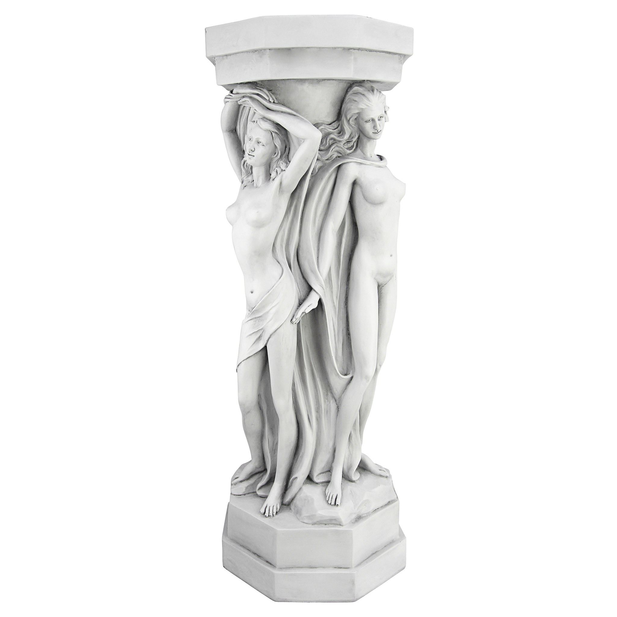 Toscano - Column of the Maenads Sculptural Pedestal