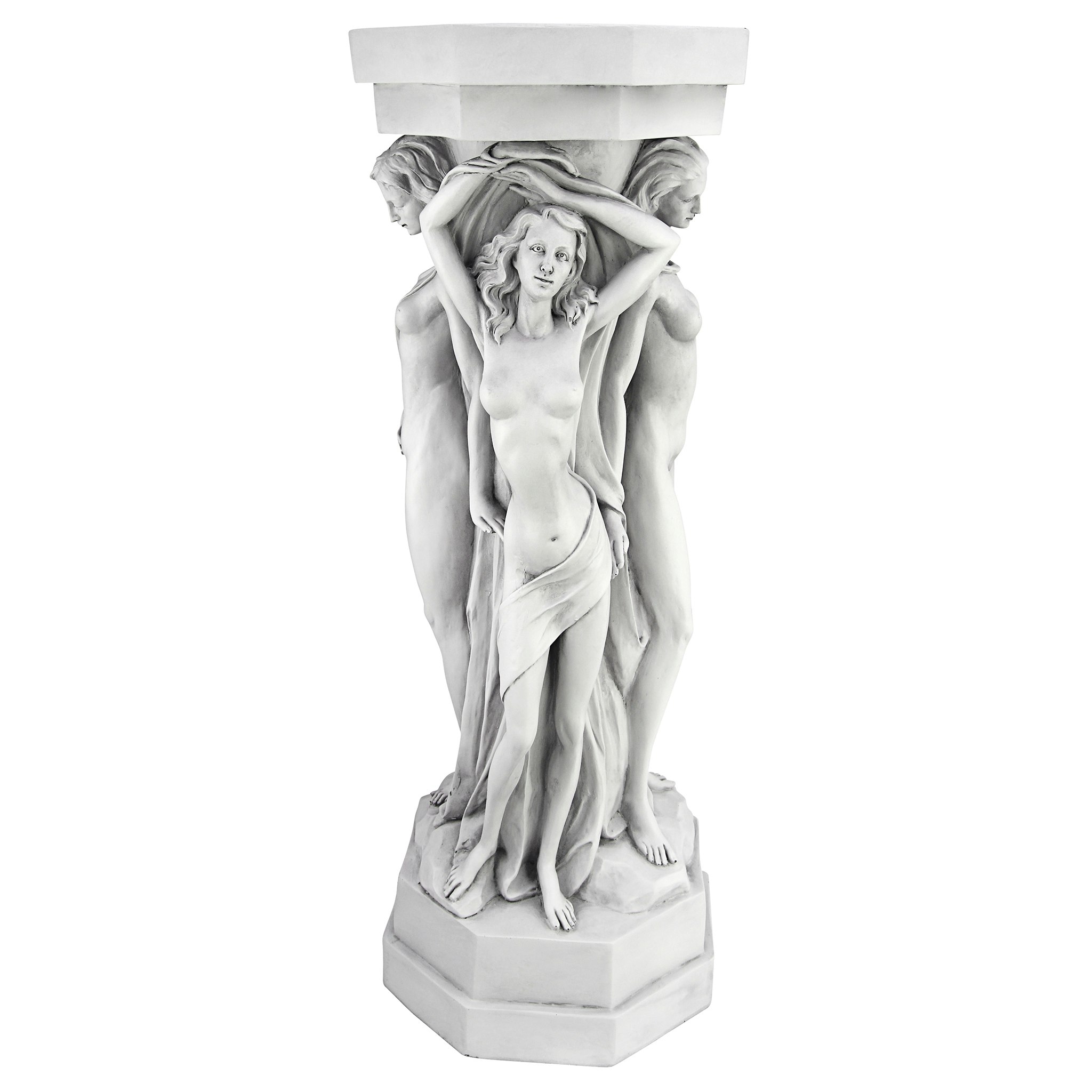 Toscano - Column of the Maenads Sculptural Pedestal