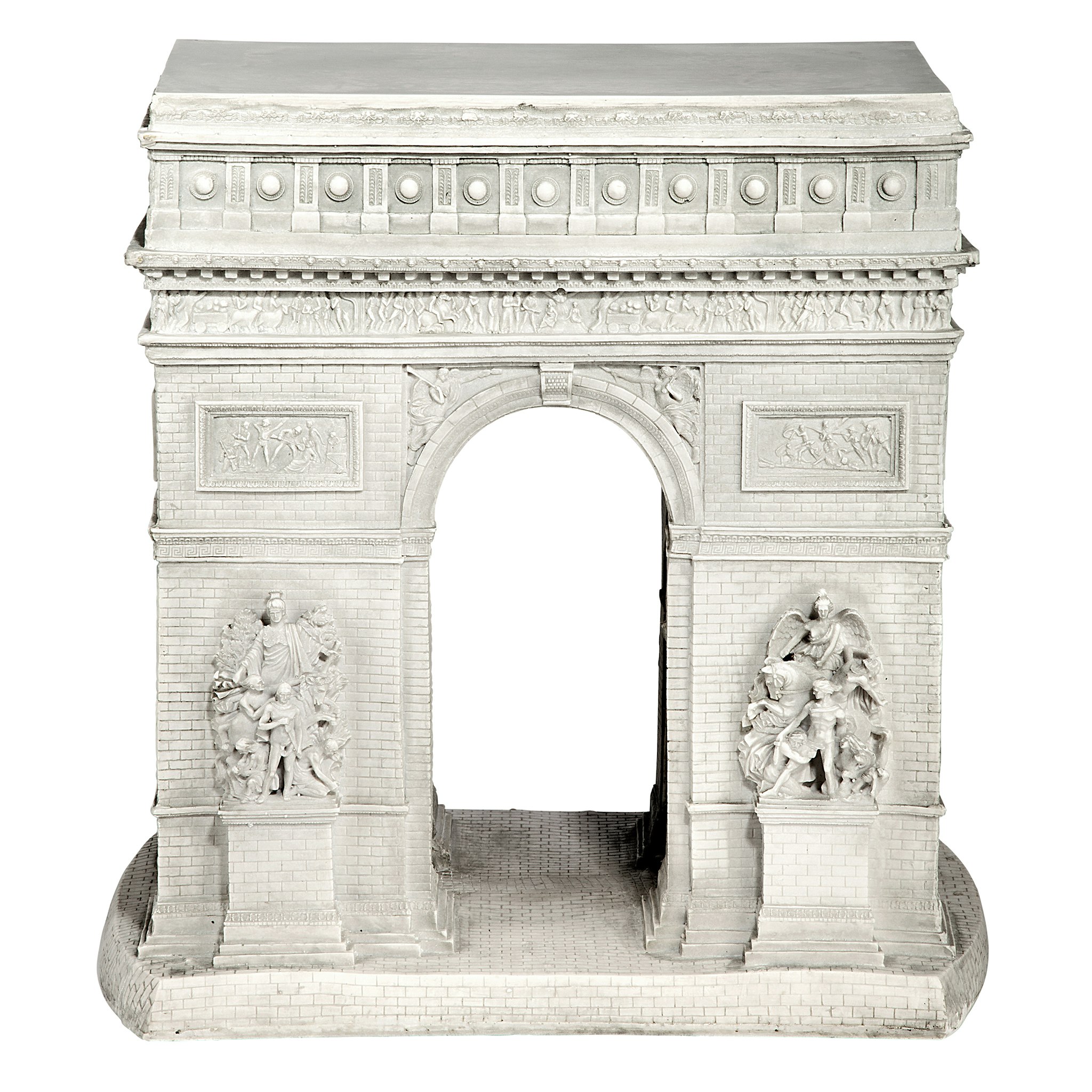 Toscano - Arc de Triomphe Sculptural Side Table in Designer Resin