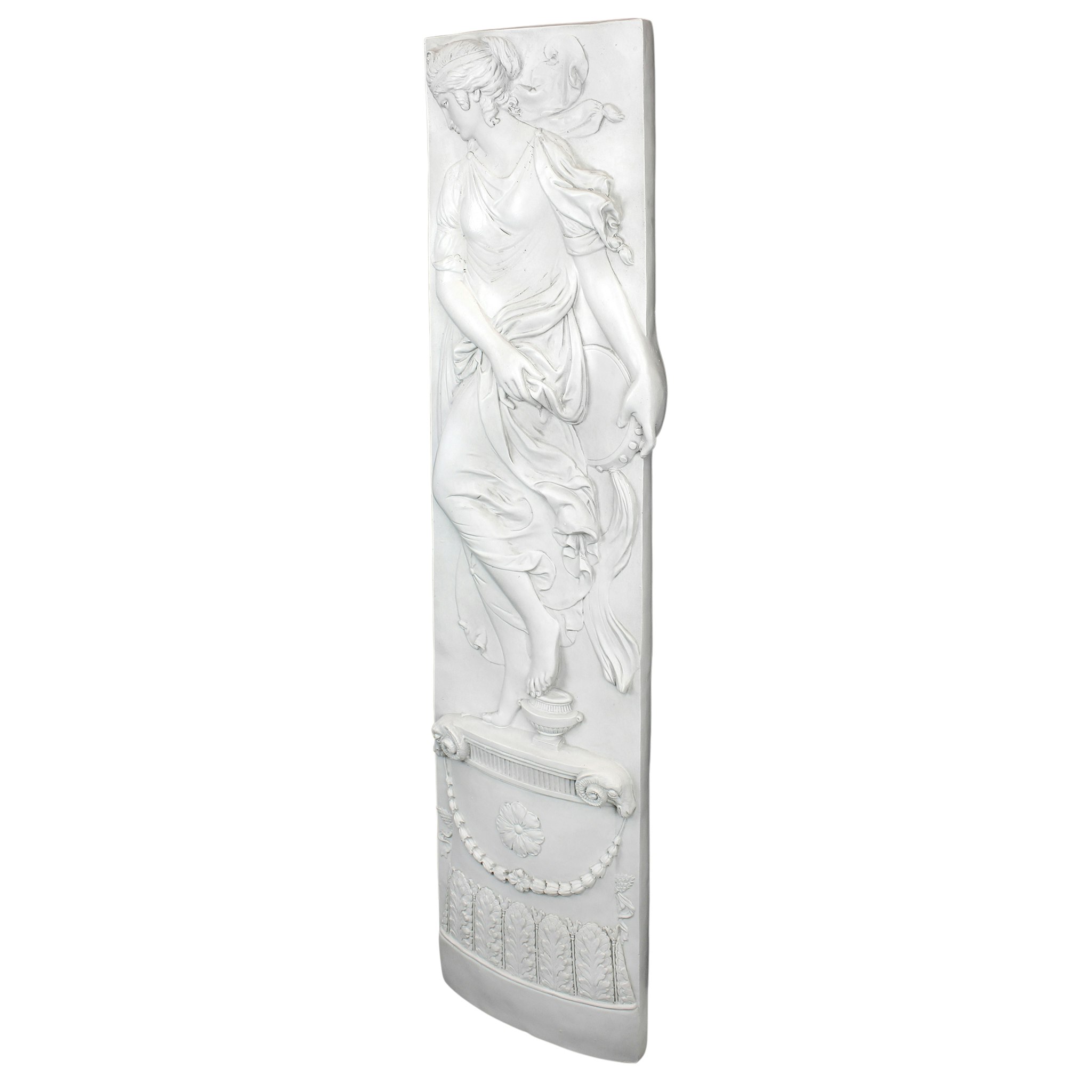 Toscano Dionysia Festival Maiden Wall Friezes - Dancer with Tambourine