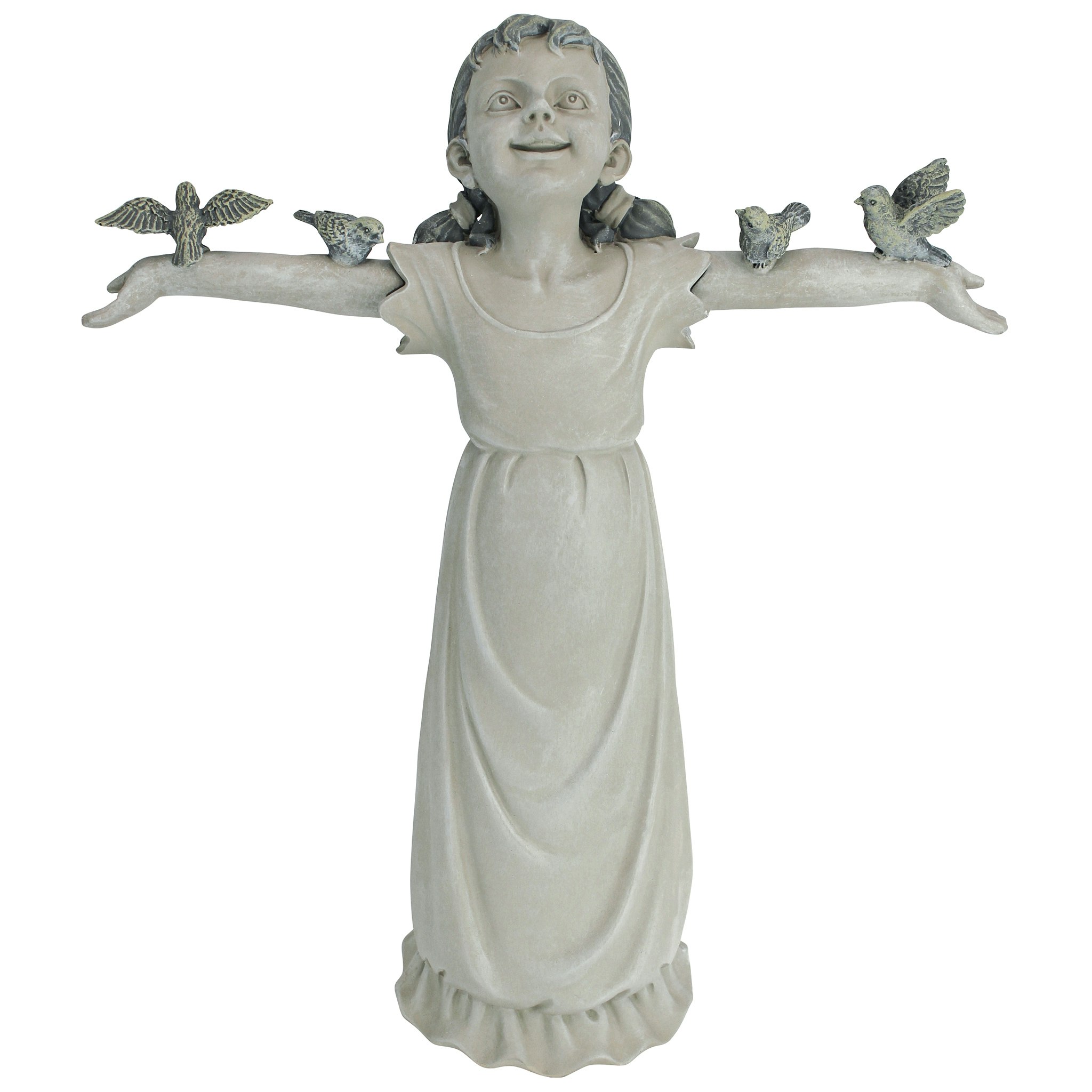 Toscano Basking in God Glory Little Girl Statue - Medium