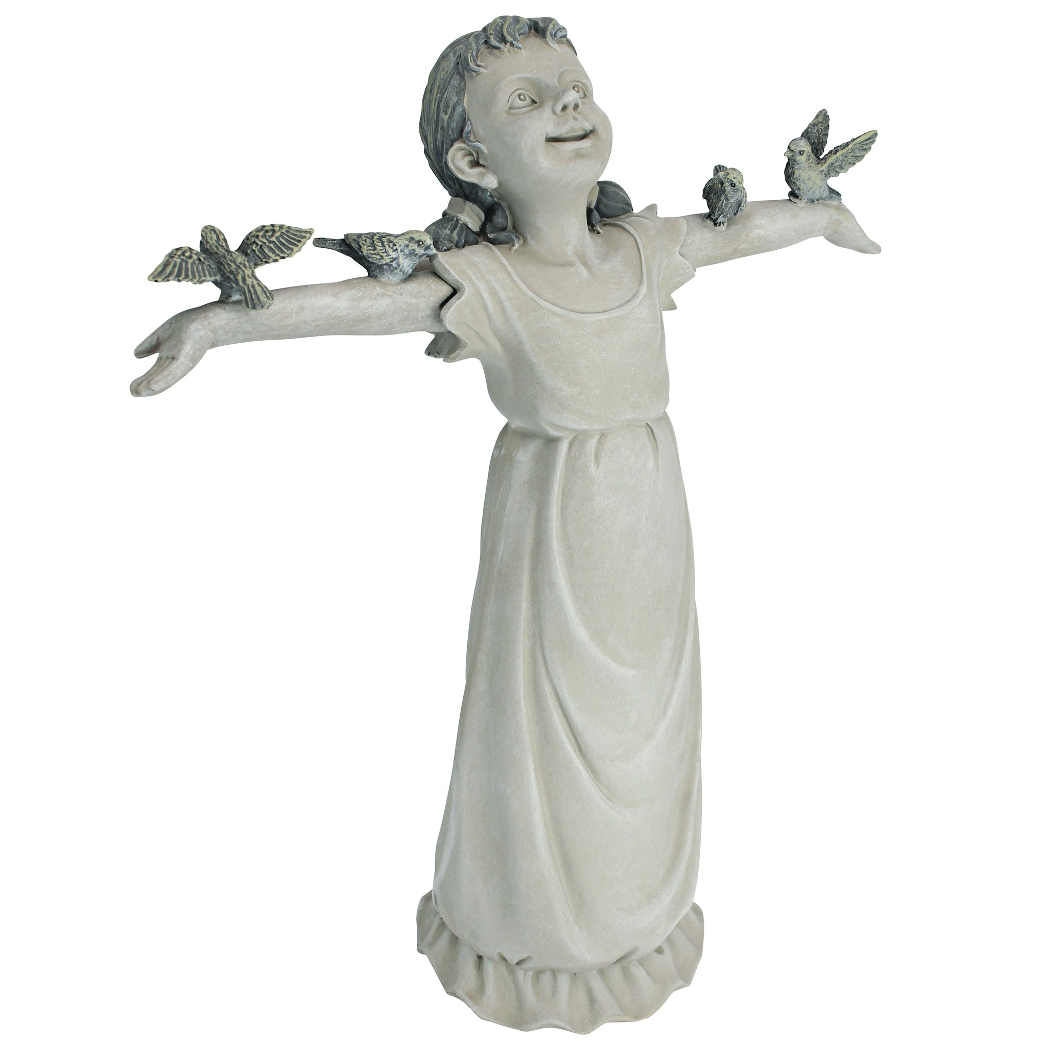 Toscano Basking in God Glory Little Girl Statue - Medium