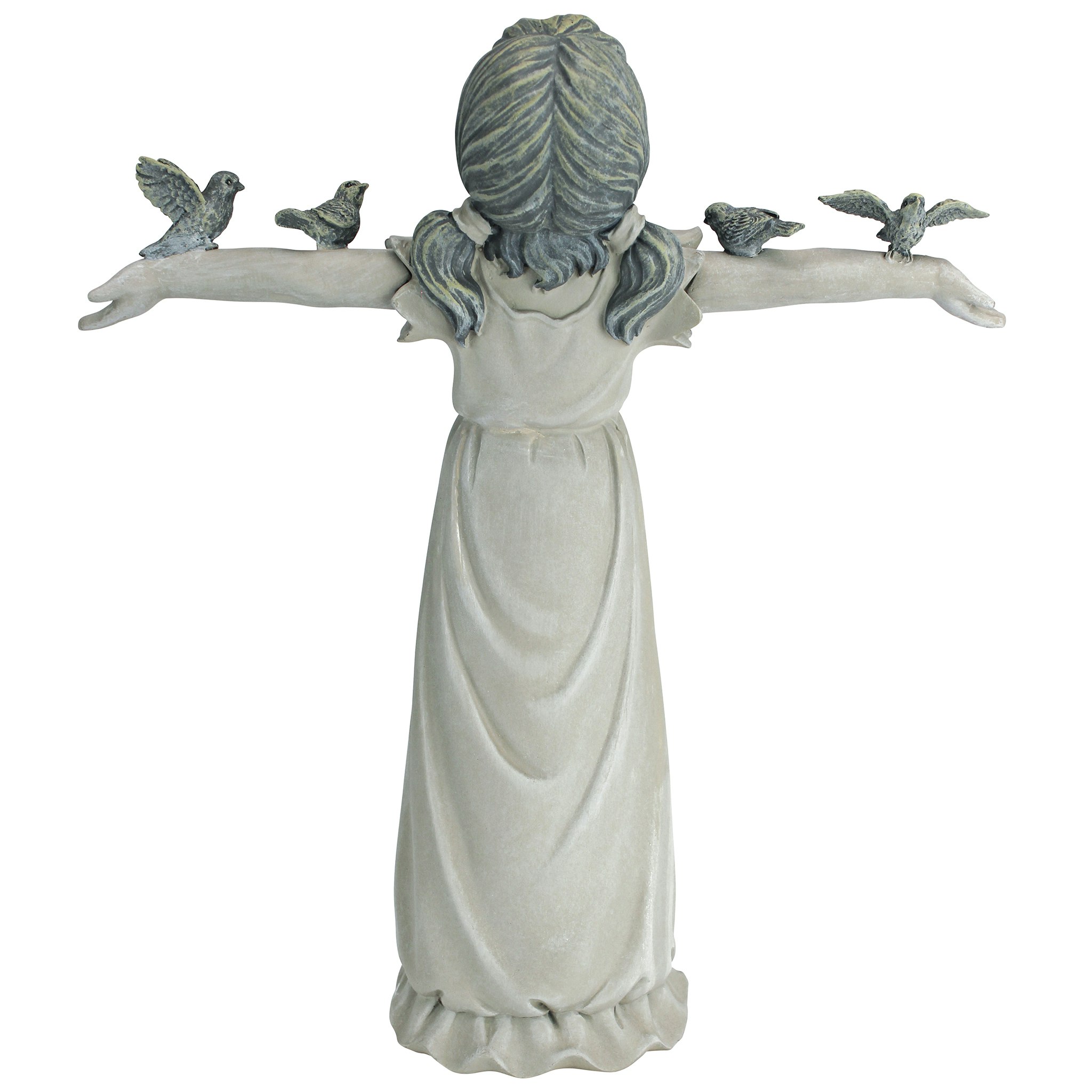 Toscano Basking in God Glory Little Girl Statue - Medium