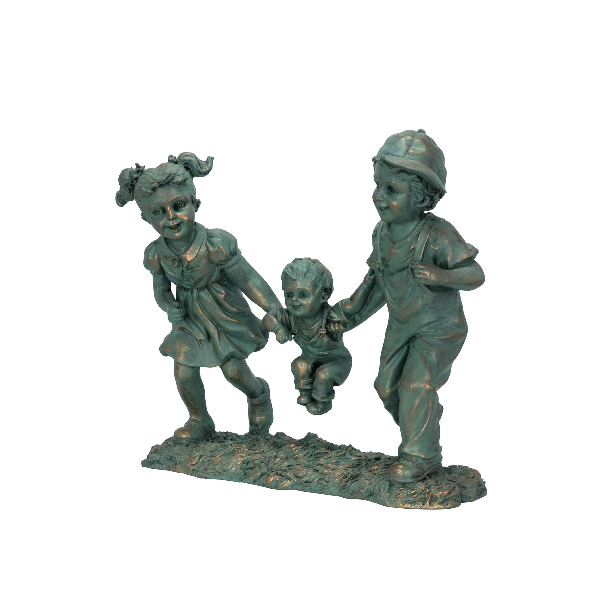 Toscano - Swing Time Children Garden Statue