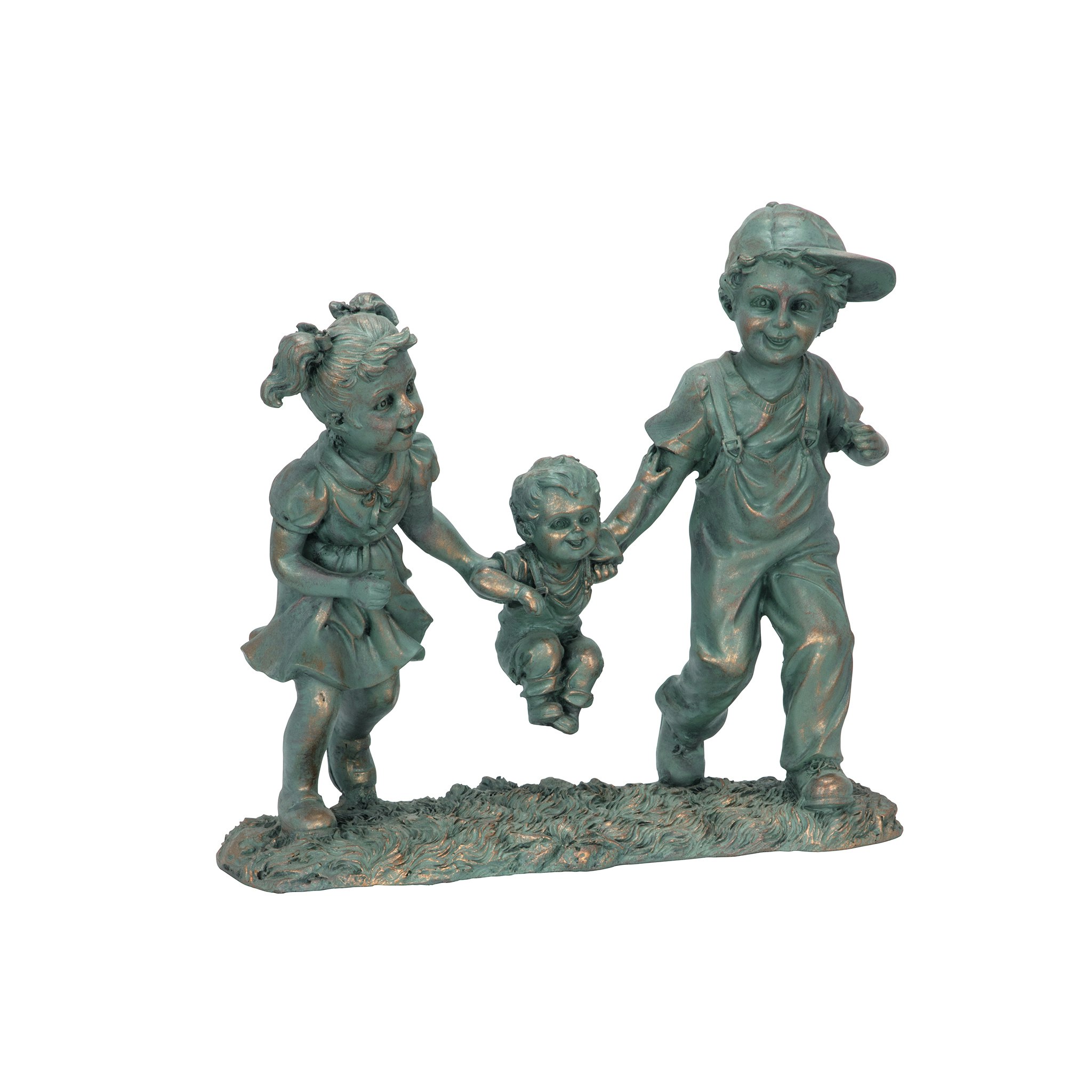 Toscano - Swing Time Children Garden Statue