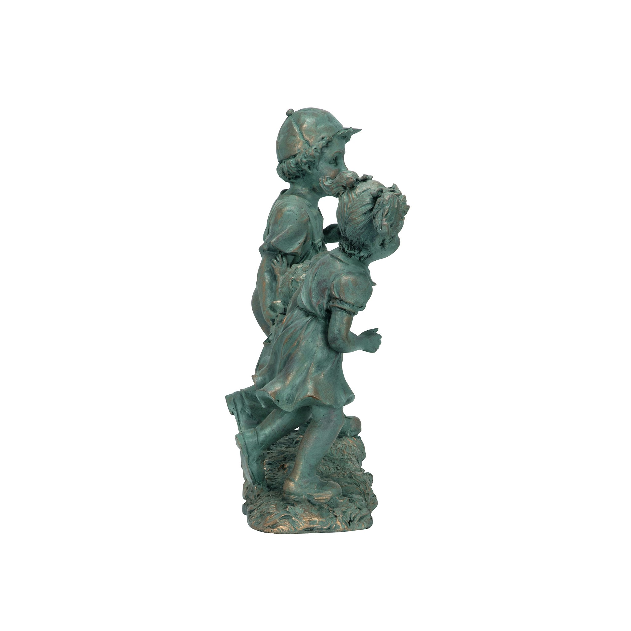 Toscano - Swing Time Children Garden Statue