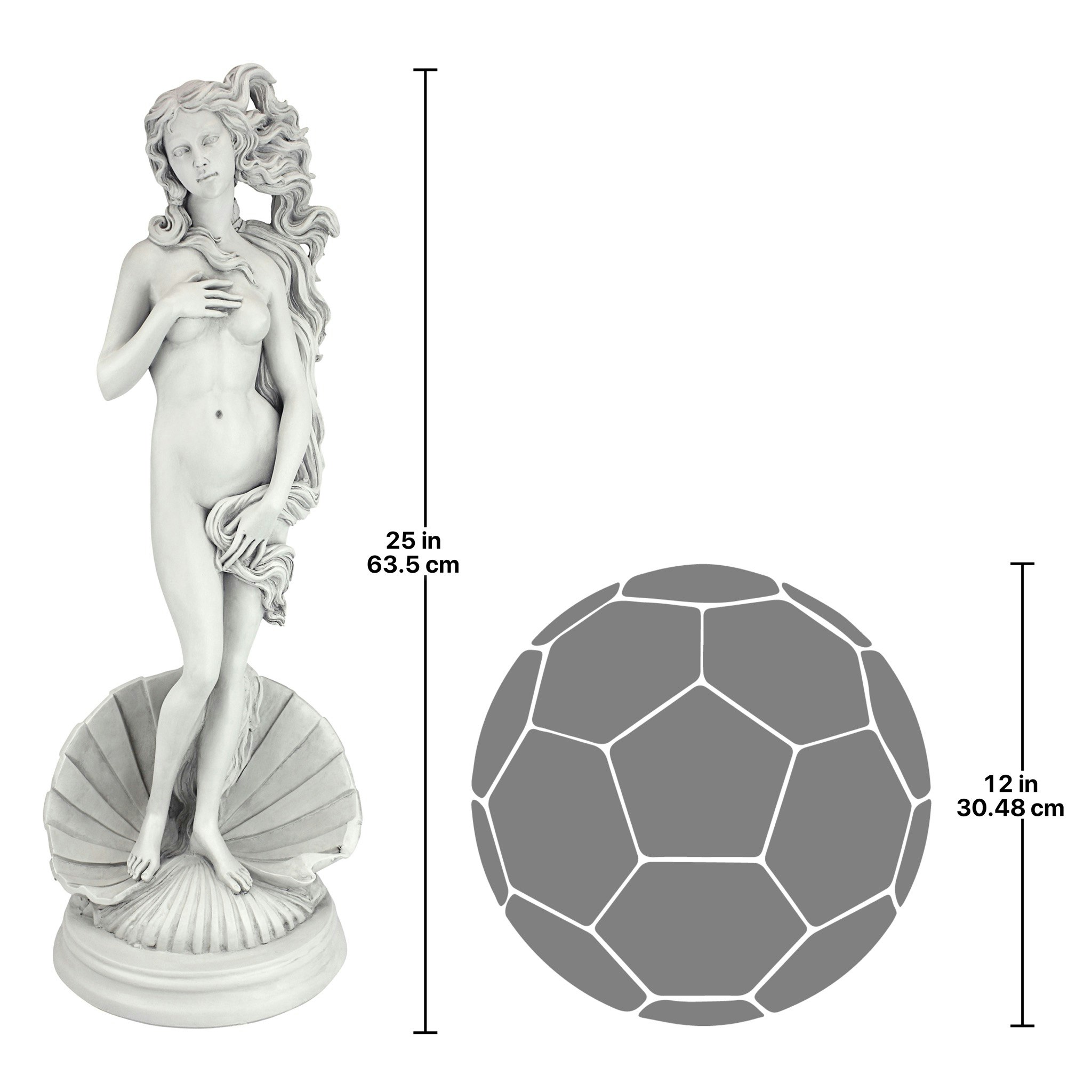 Toscano - Birth of Venus Garden Statue