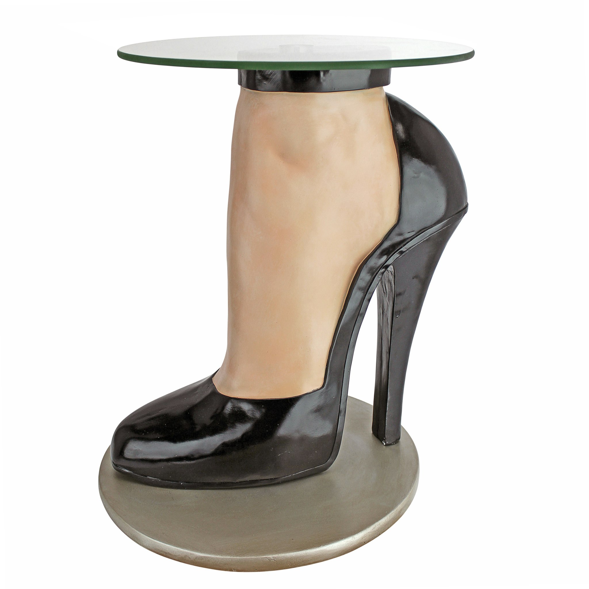 Toscano - Stilettos Anyone Sculptural Table in Designer Resin