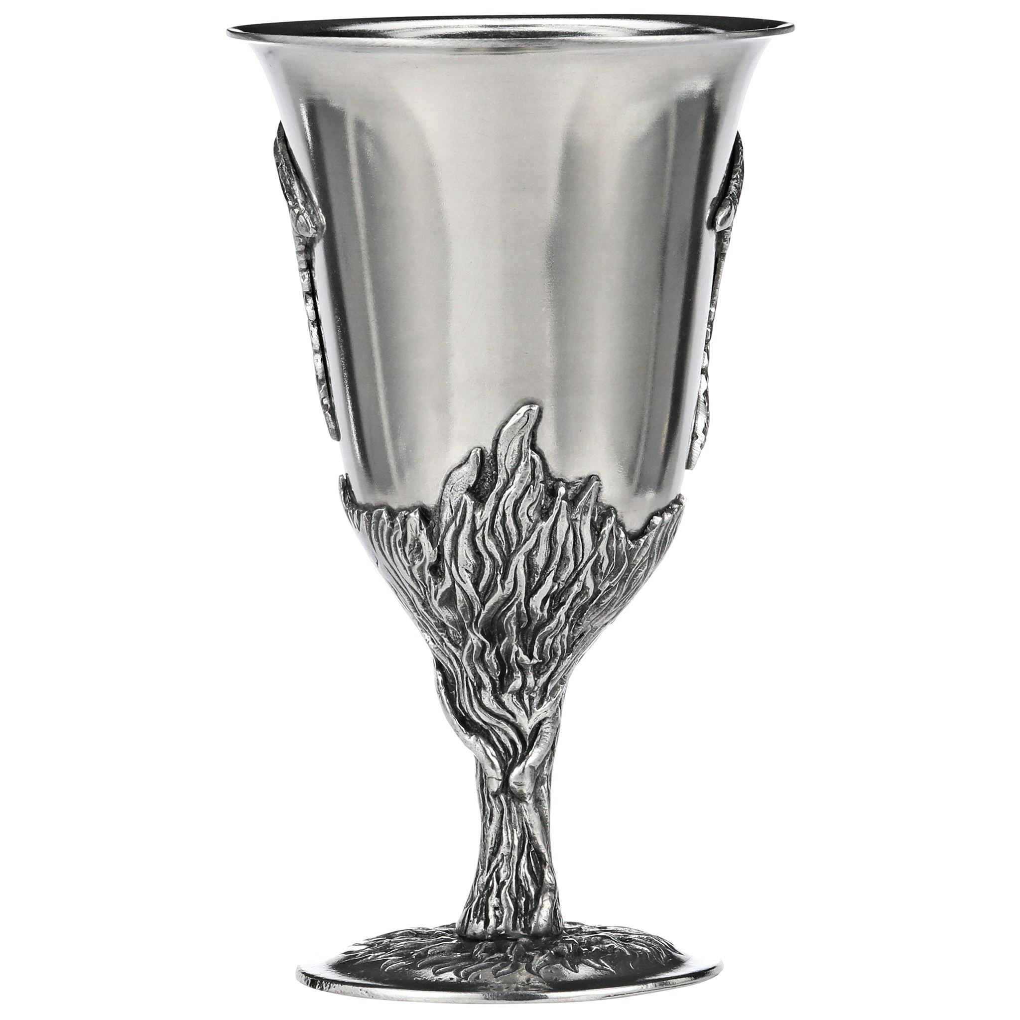 Toscano - Set of 2 Dragon Goblets with Gift Box in Pewter