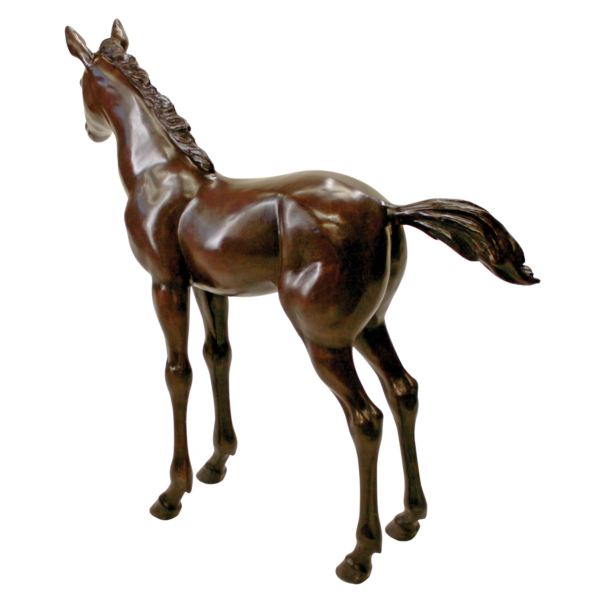 Toscano - Standing Horse Foal Garden Statue