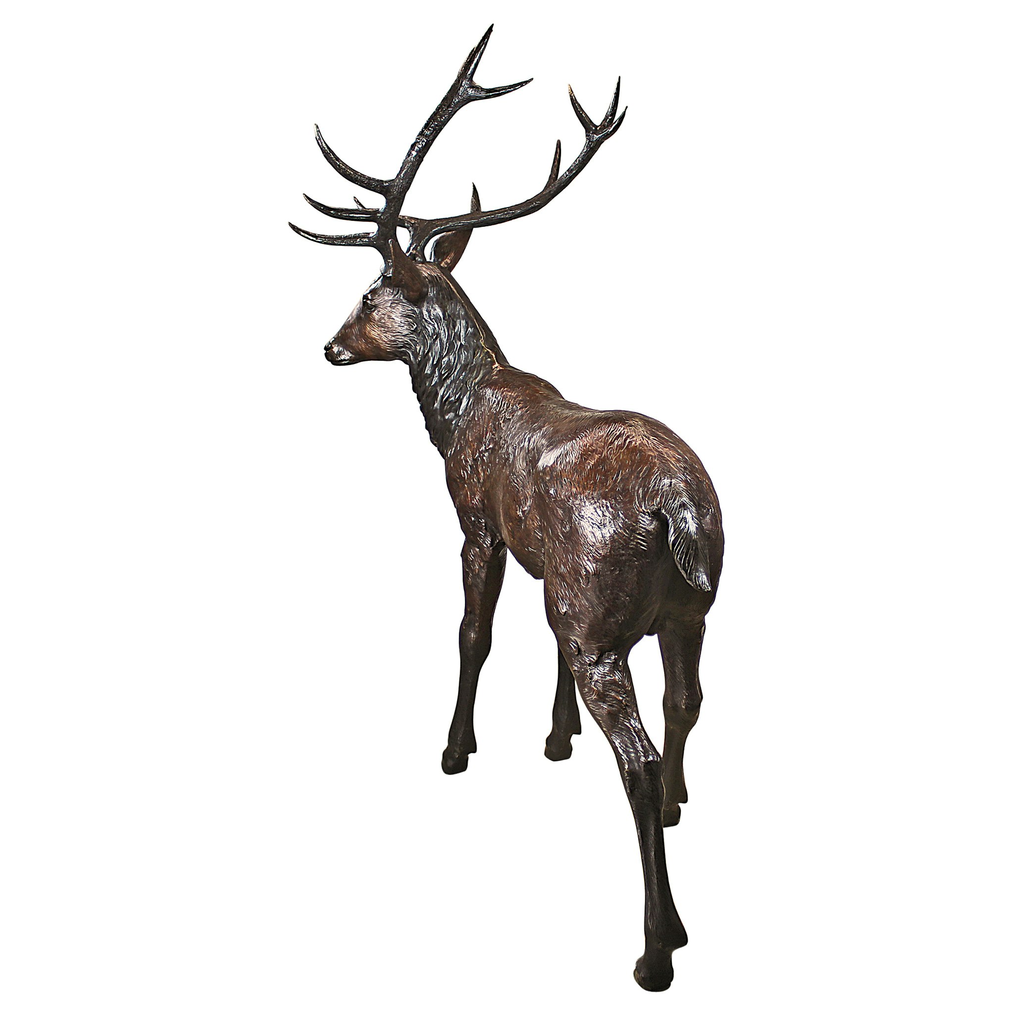 Toscano - Standing Deer Buck Garden Statue