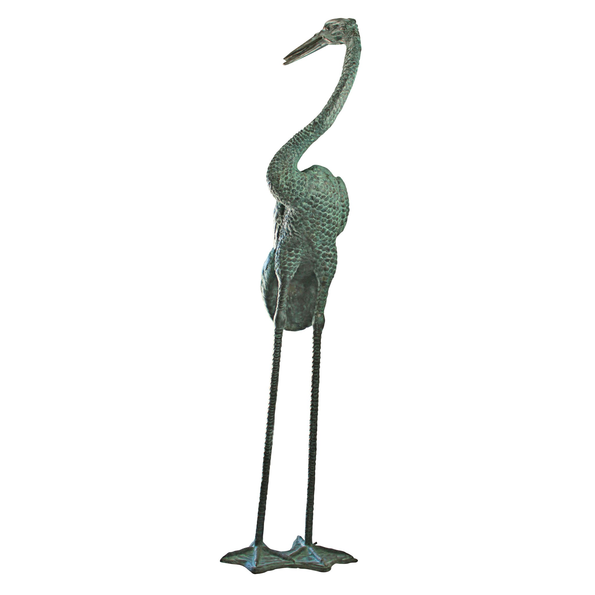 Toscano - Colossal Crane Garden Statue