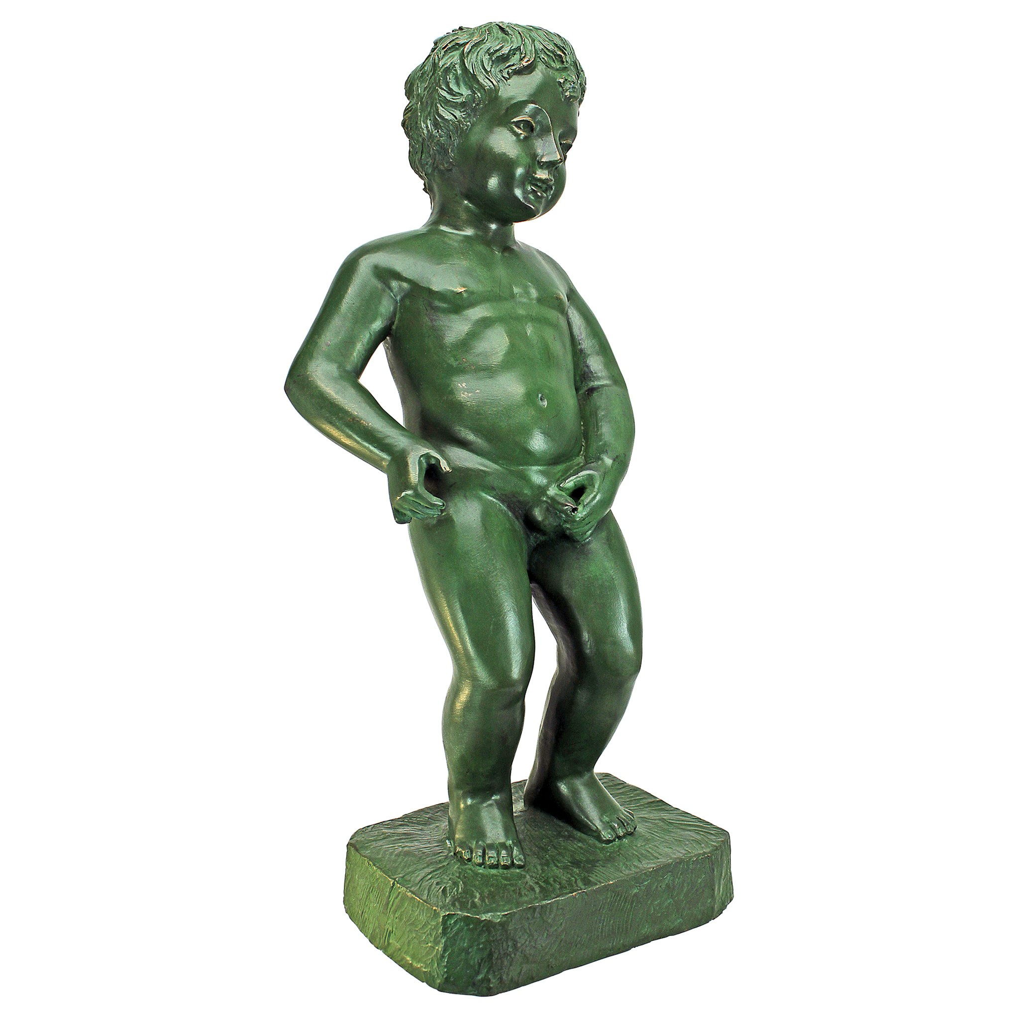 Toscano - The Peeing Boy of Brussels Garden Statue