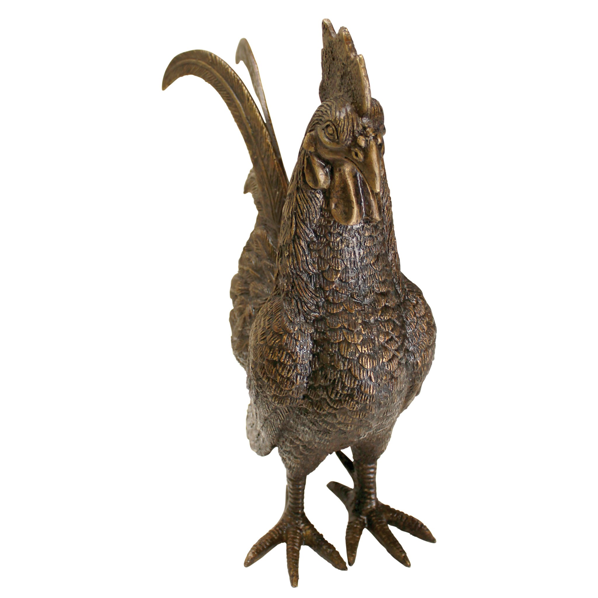 Toscano - Barnyard Rooster Garden Statue