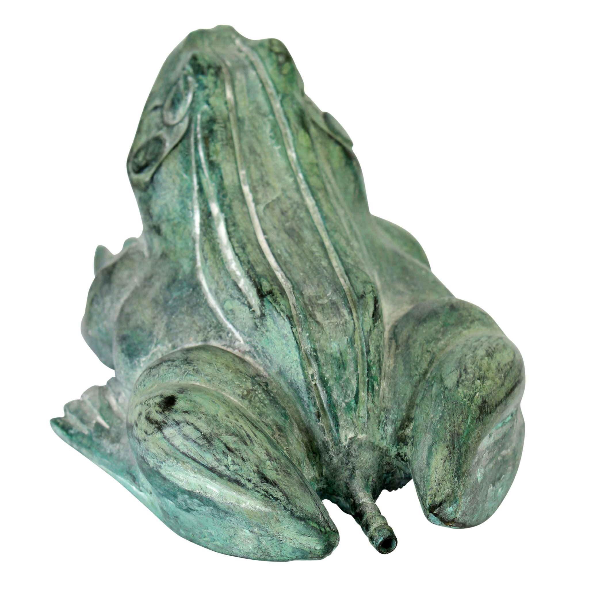 Toscano Bull Frog Small Garden Statue