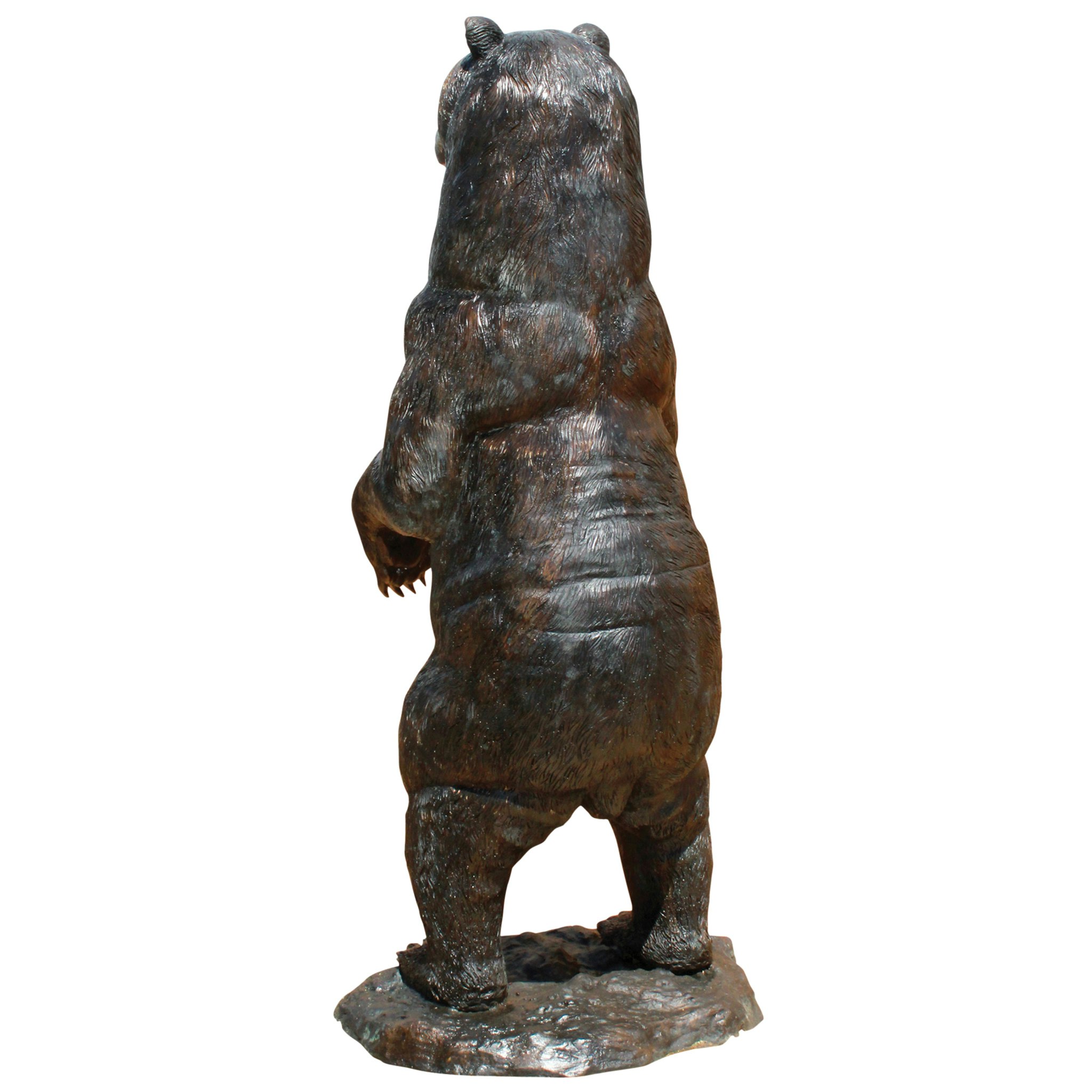 Toscano - Standing Black Bear Garden Statue