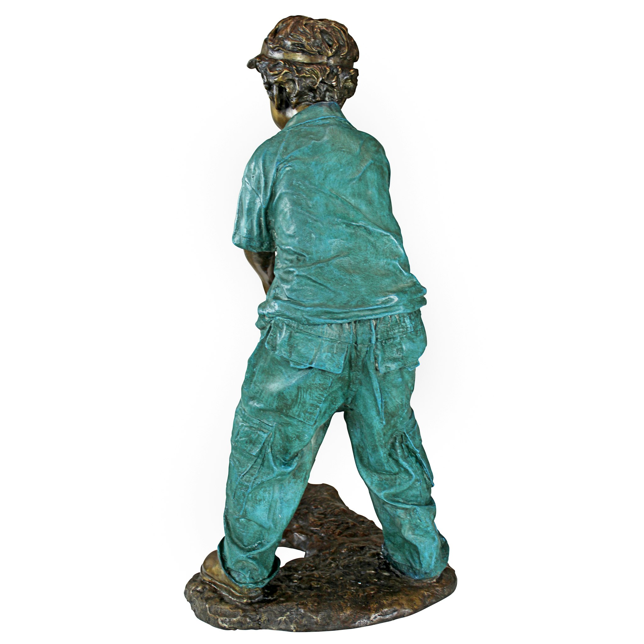 Toscano Gabe the Boy Golfer Garden Statue