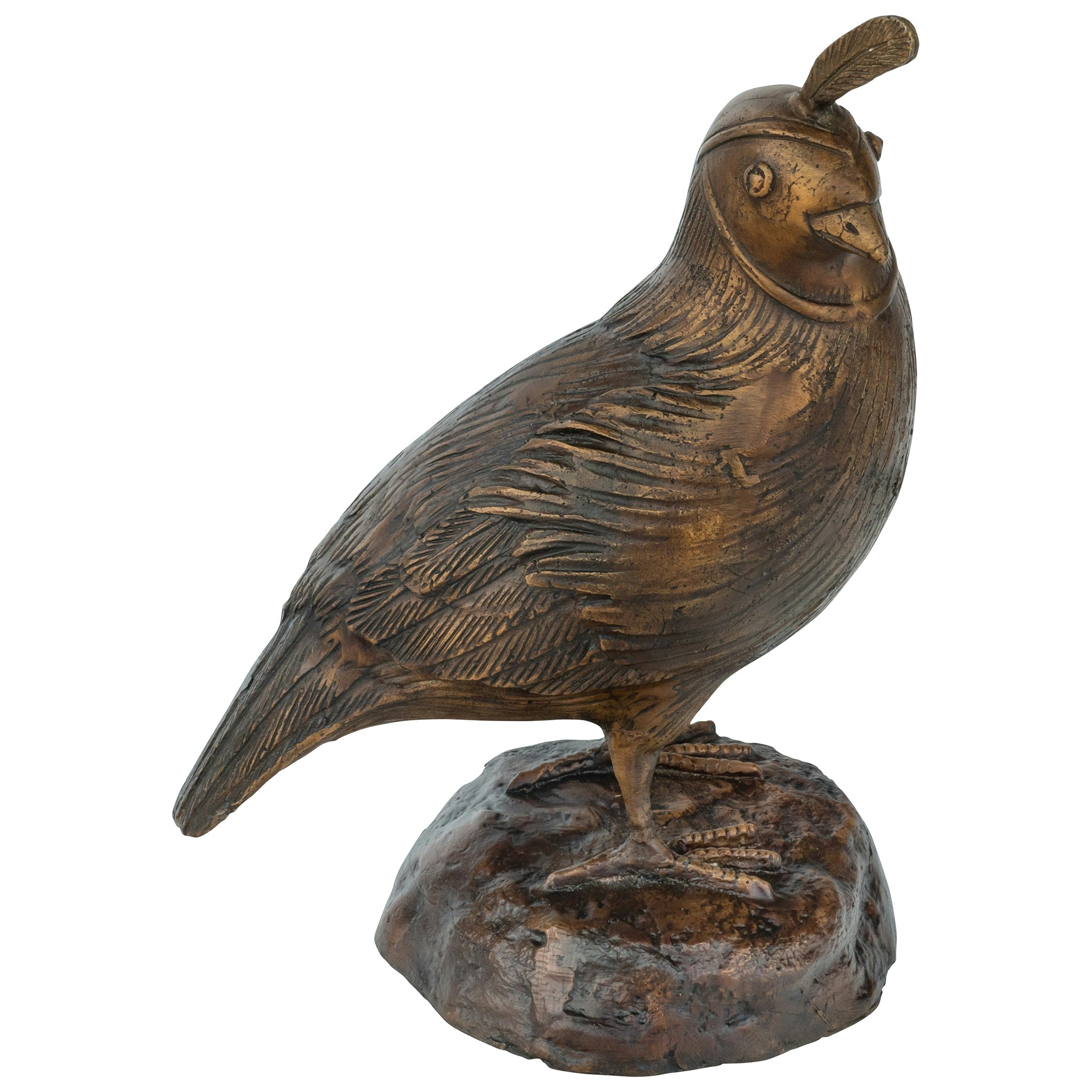 Toscano - California Quail Solid Garden Statue