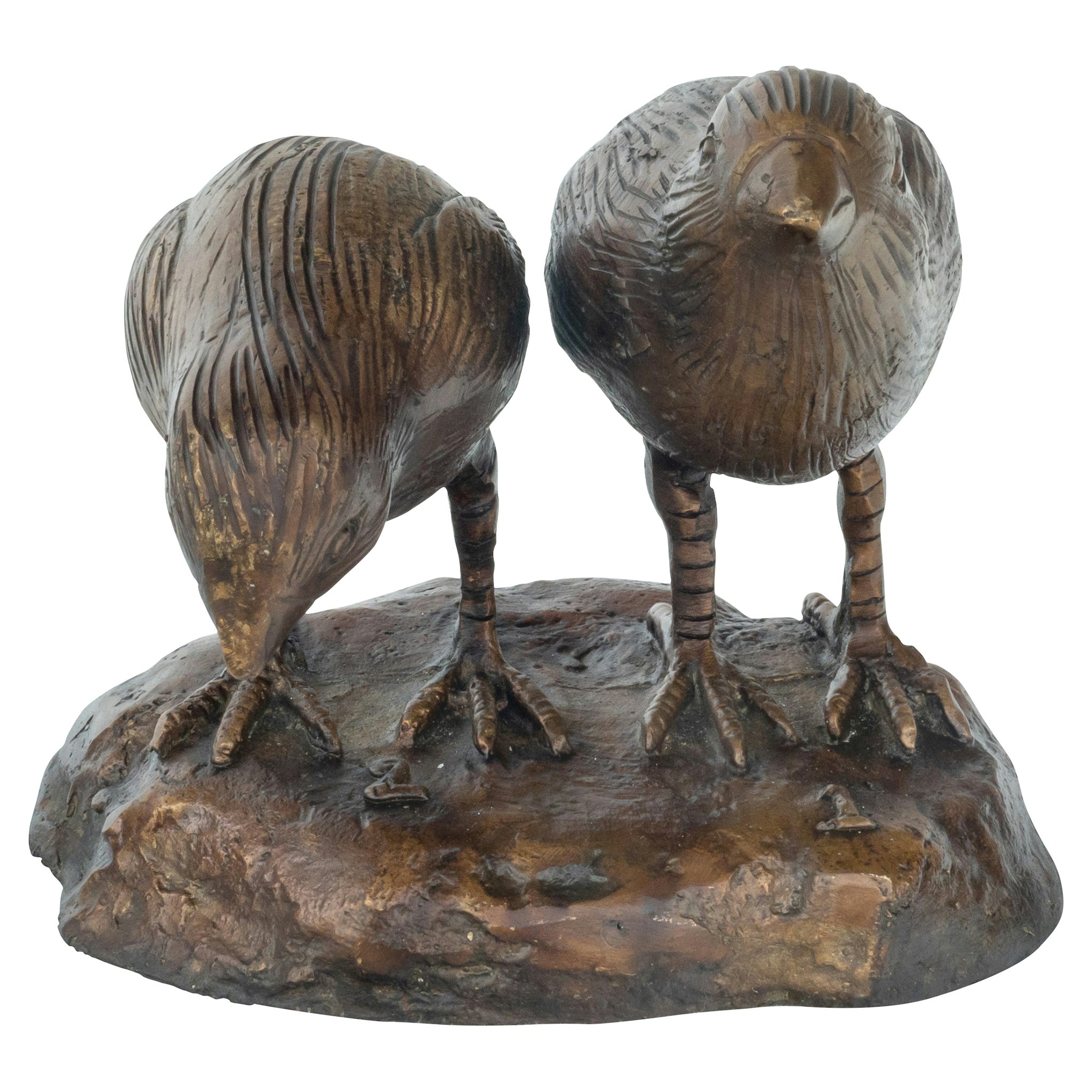 Toscano - California Quail Solid Garden Statue