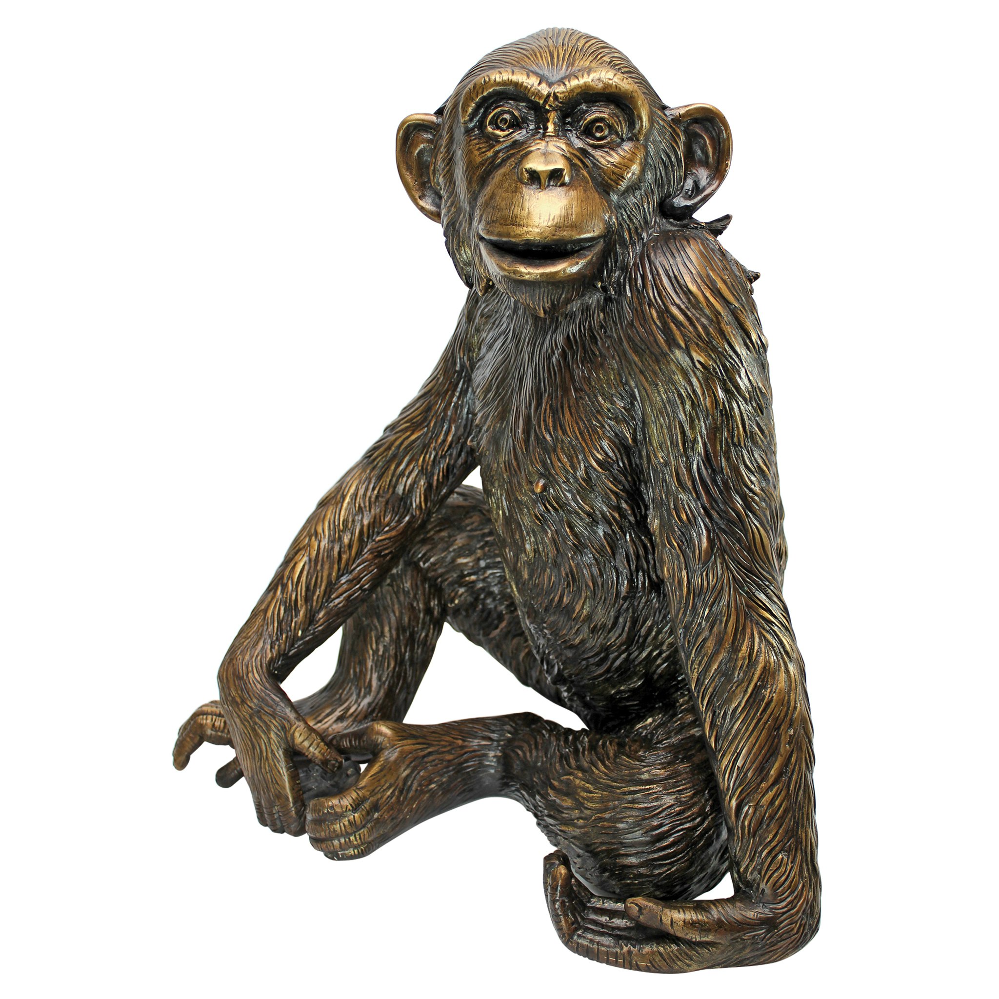 Toscano - Chatty Chimpanzee Garden Statue