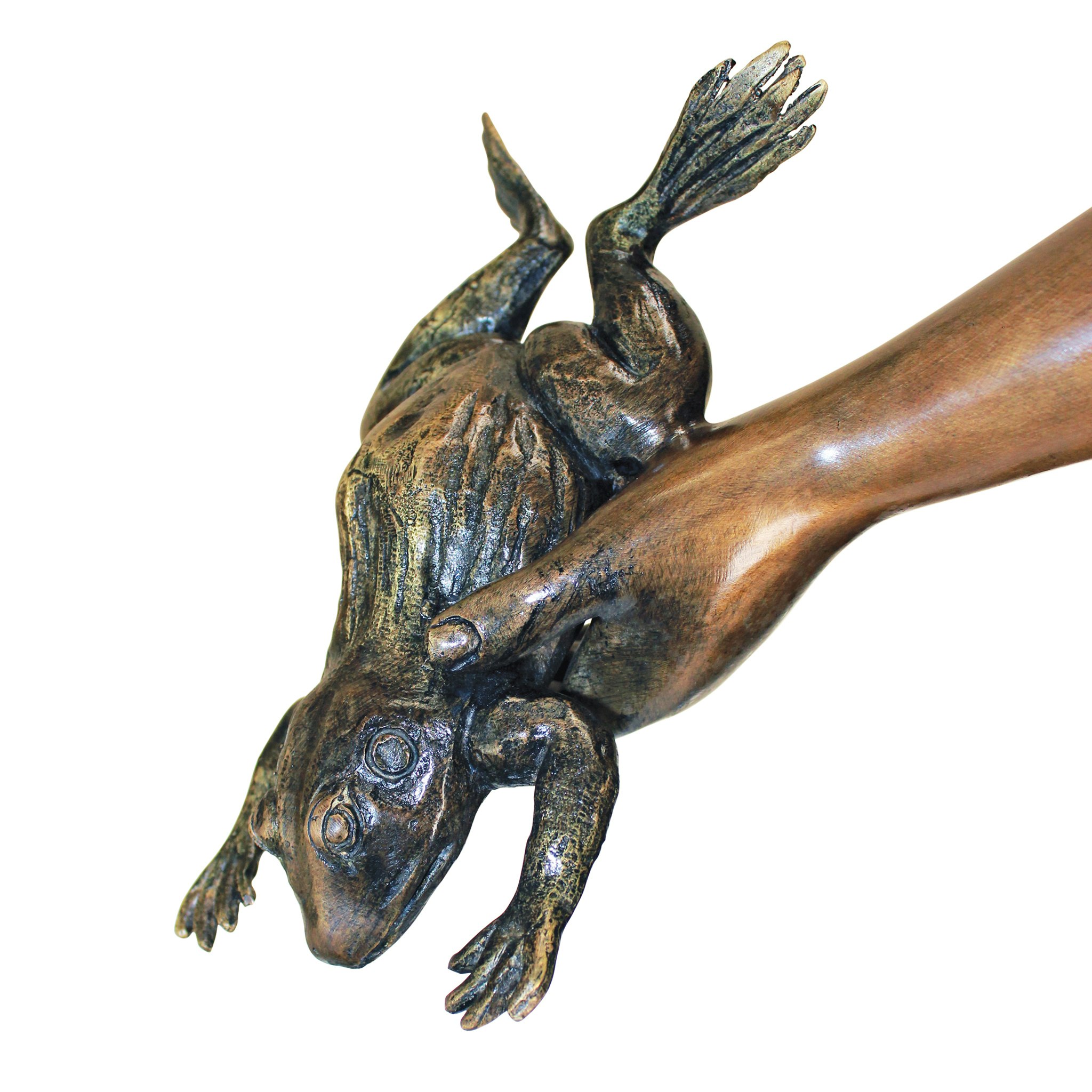 Toscano - Catch and ReleaseBoy with Frog Garden Statue