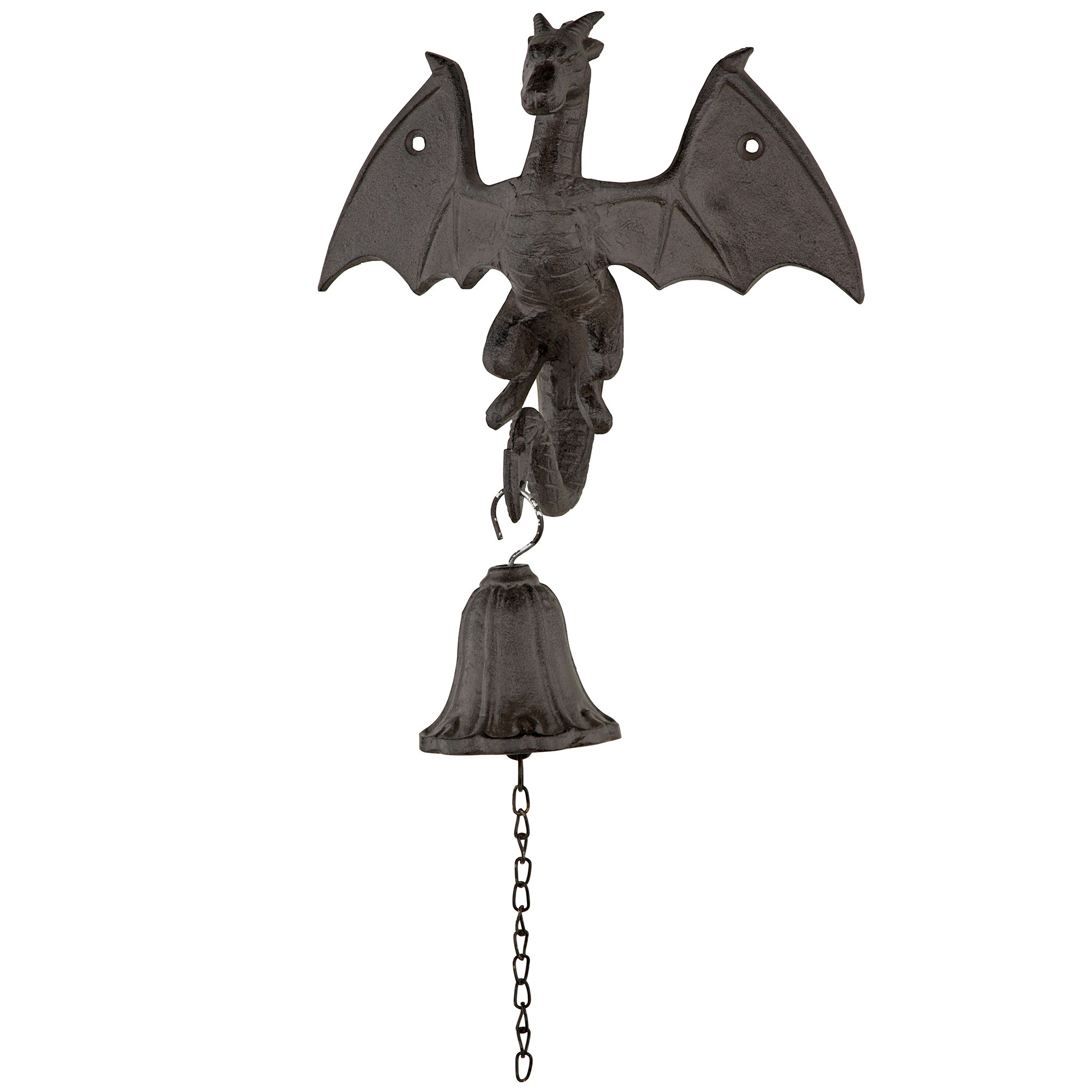 Toscano - Castle Dragon Gothic Bell in Iron