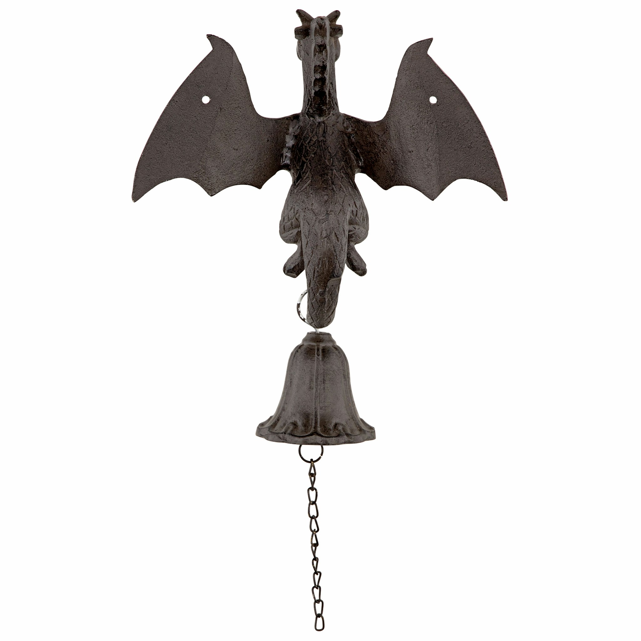 Toscano - Castle Dragon Gothic Bell in Iron