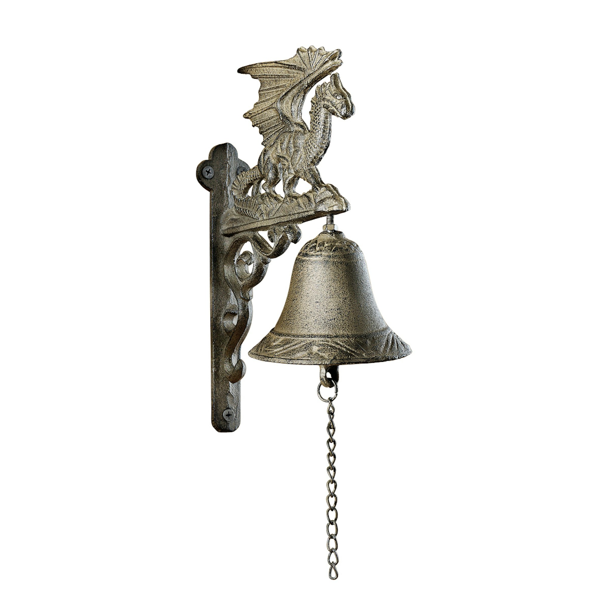 Toscano - Dragon of Murdock Manor Gothic Bell in Iron